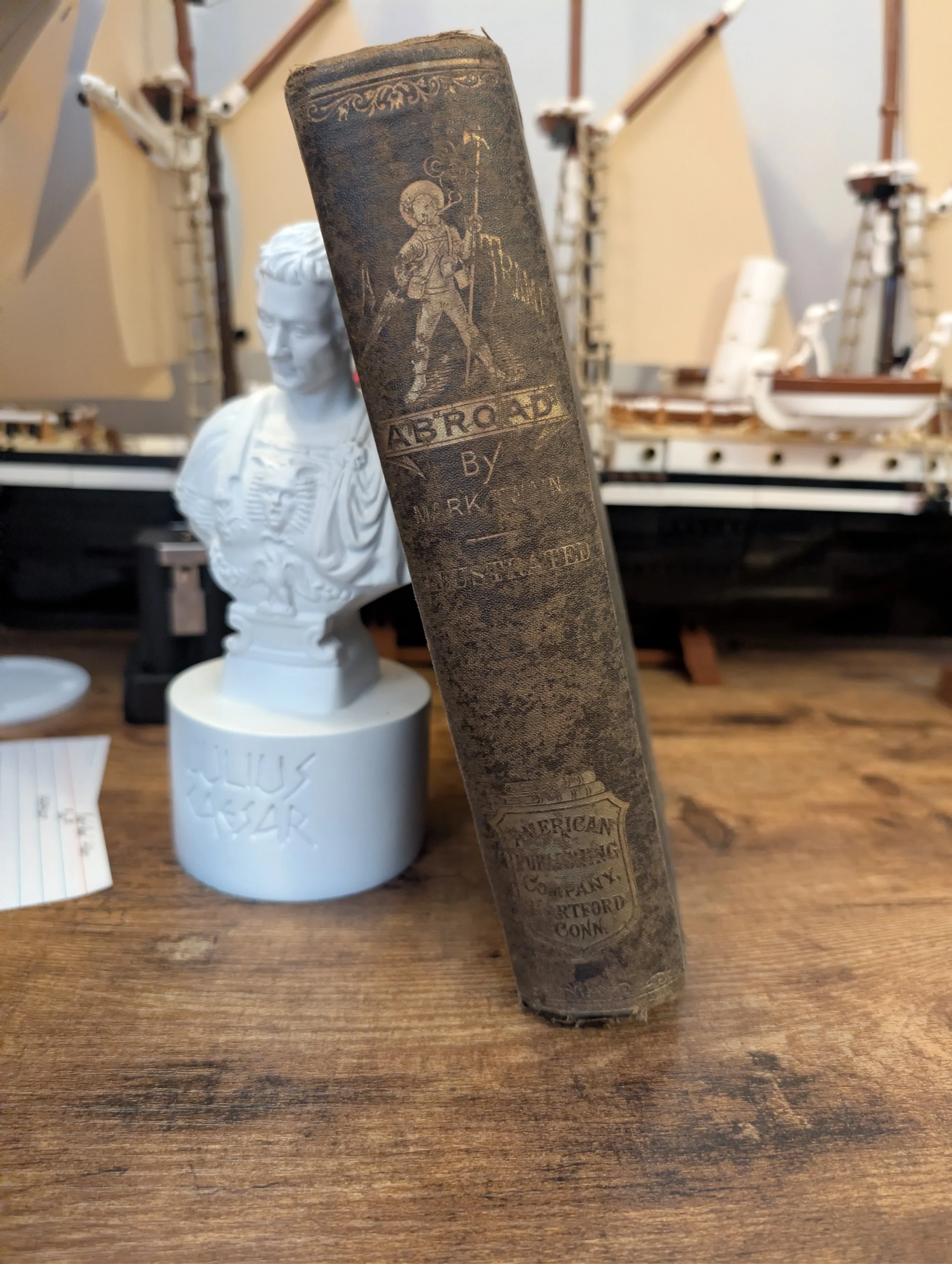 Mark Twain First Edition - A Tramp Abroad - Spine.jpg