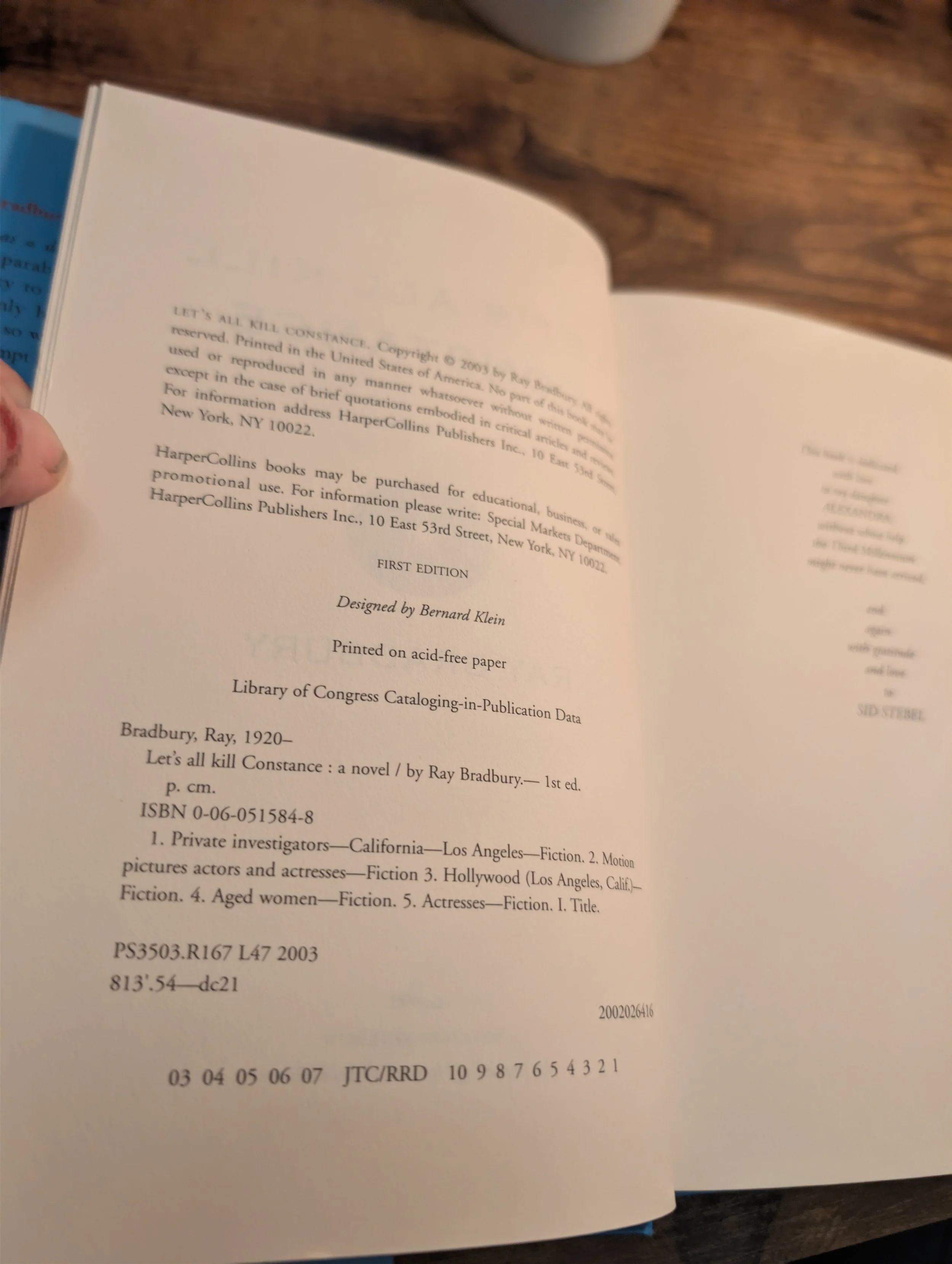 let's all kill constance - ray bradbury - first edition - copyright.jpg