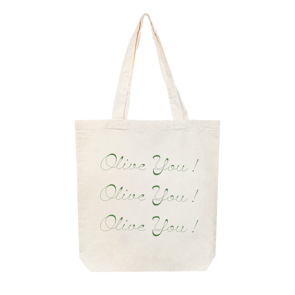 Olive You Merch Bag Front.png