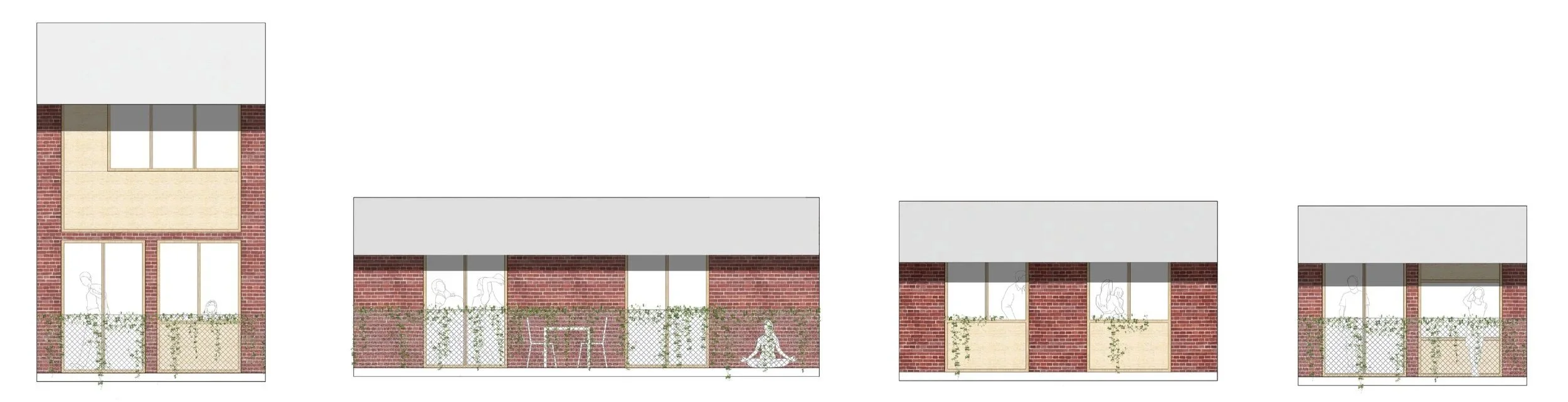 Elevations – Unit Typologies