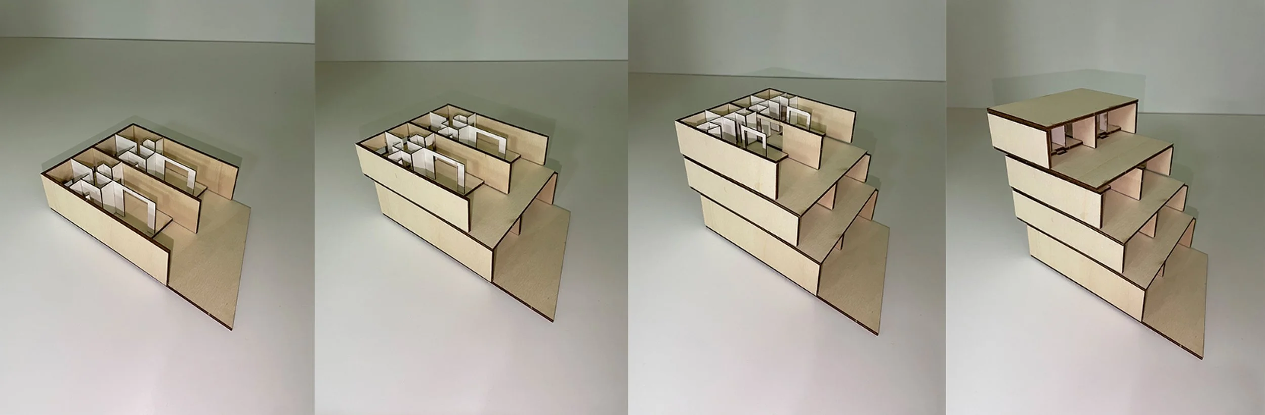 Section Model - Two Residential Units