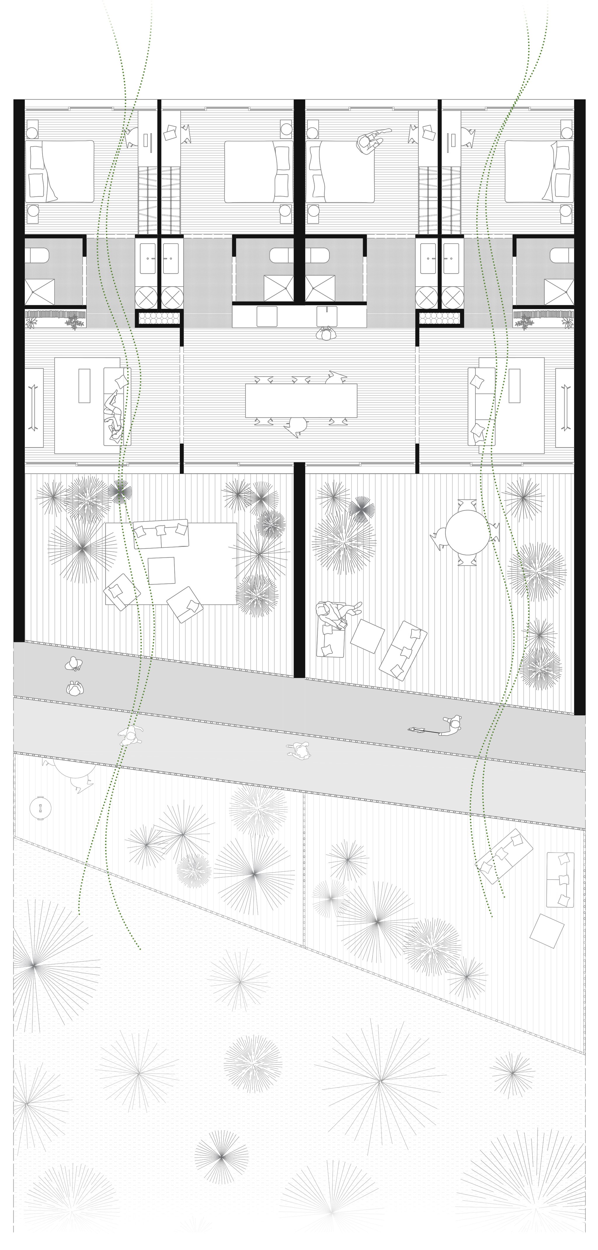 Co-Living Unit – 70 m²