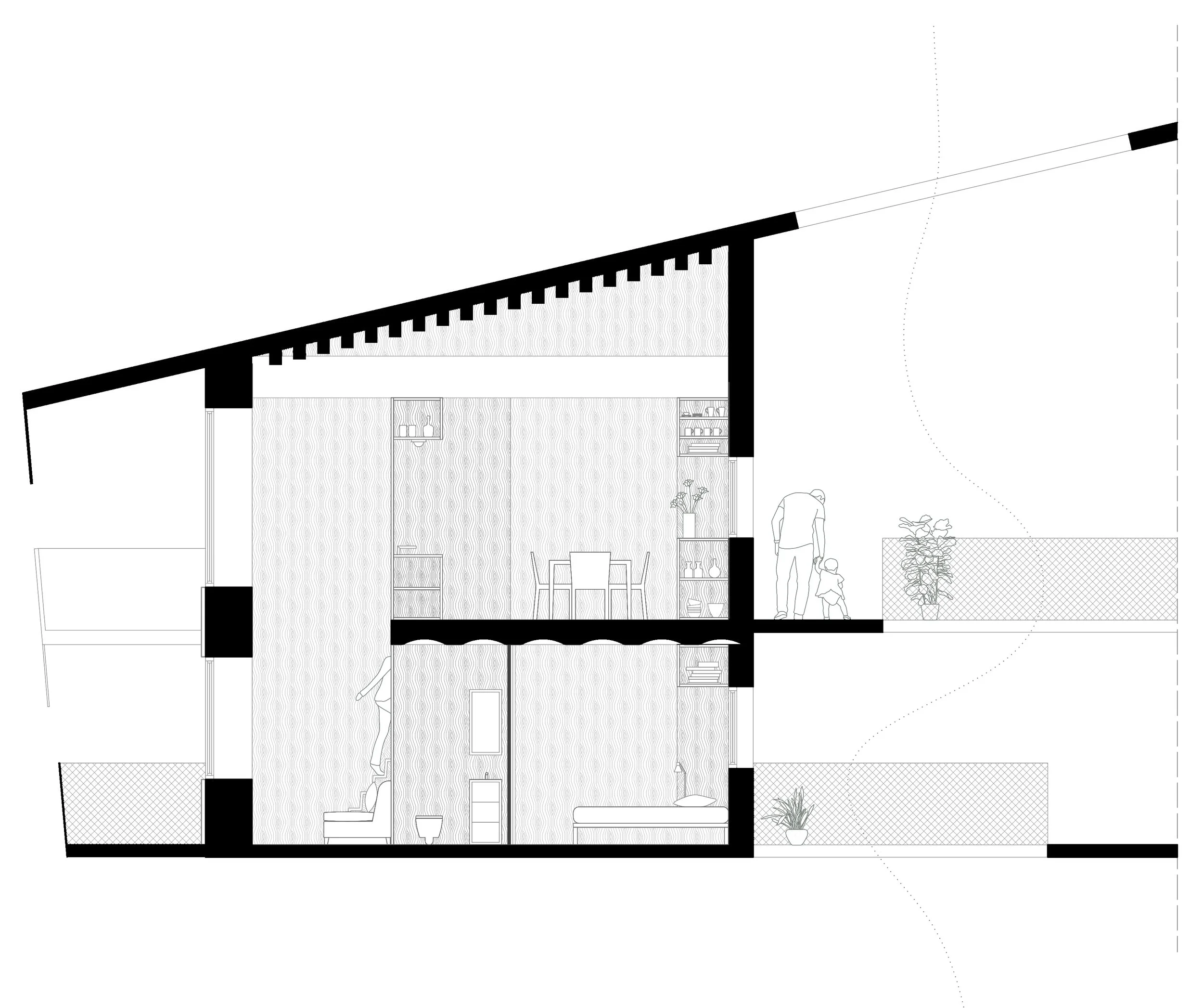 Section - Two-Person Unit 