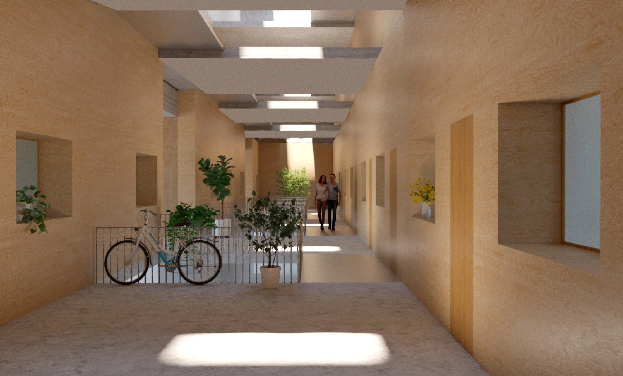 Social Housing in an Old Industrial Unit