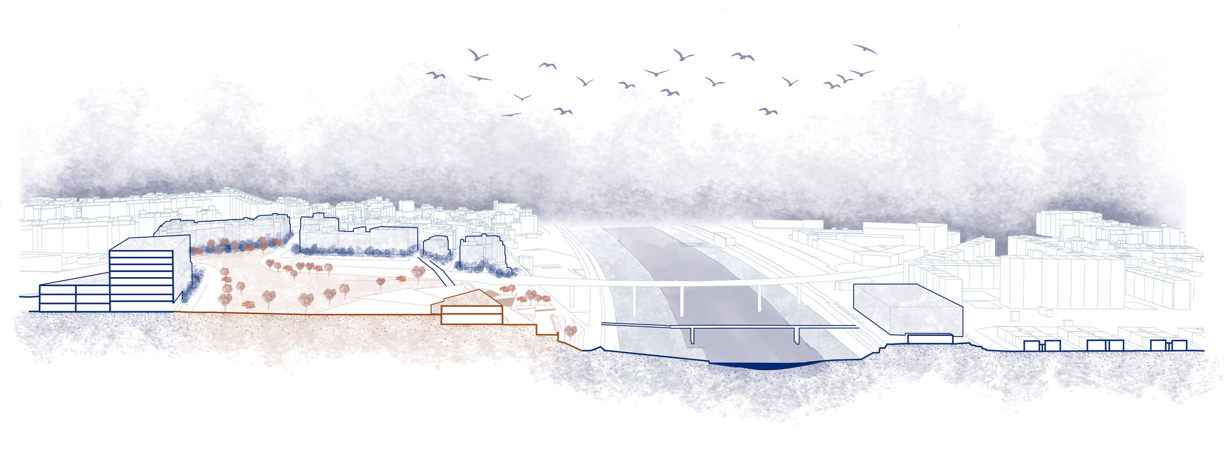 Urban Section Perspective