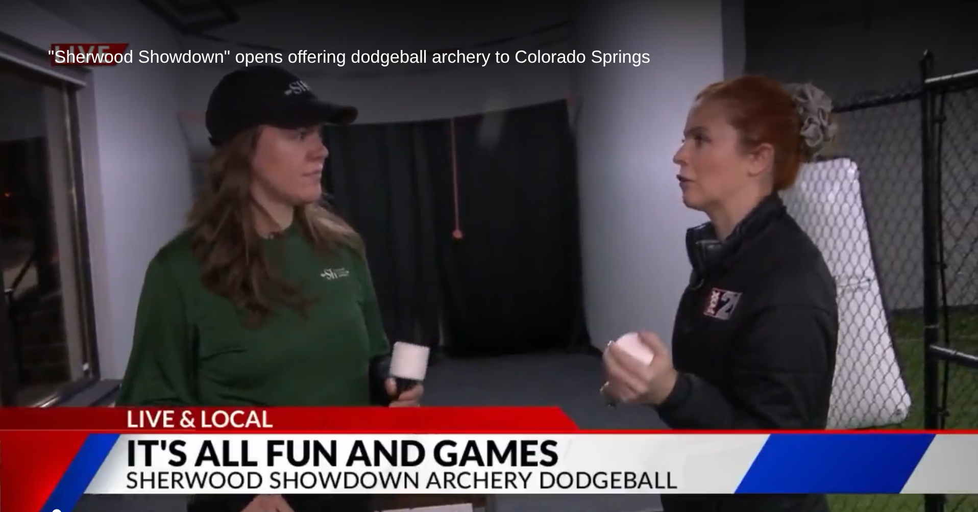 “Sherwood Showdown” opens offering dodgeball archery to Colorado Springs