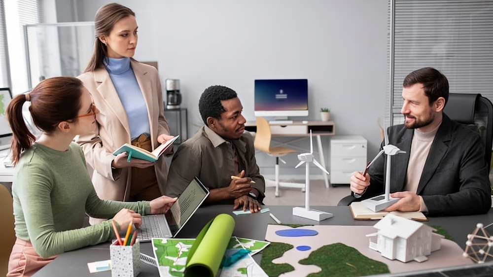 Retail consulting strategy meeting for Walmart supplier preparation