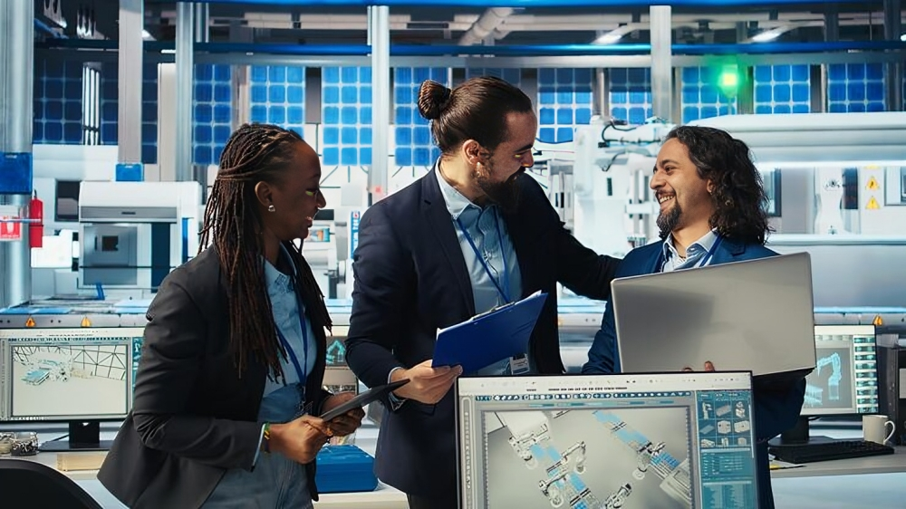 Retail consulting strategy meeting for Walmart supplier preparation