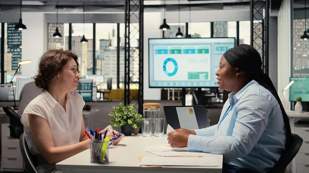 Retail consulting strategy meeting for Walmart supplier preparation