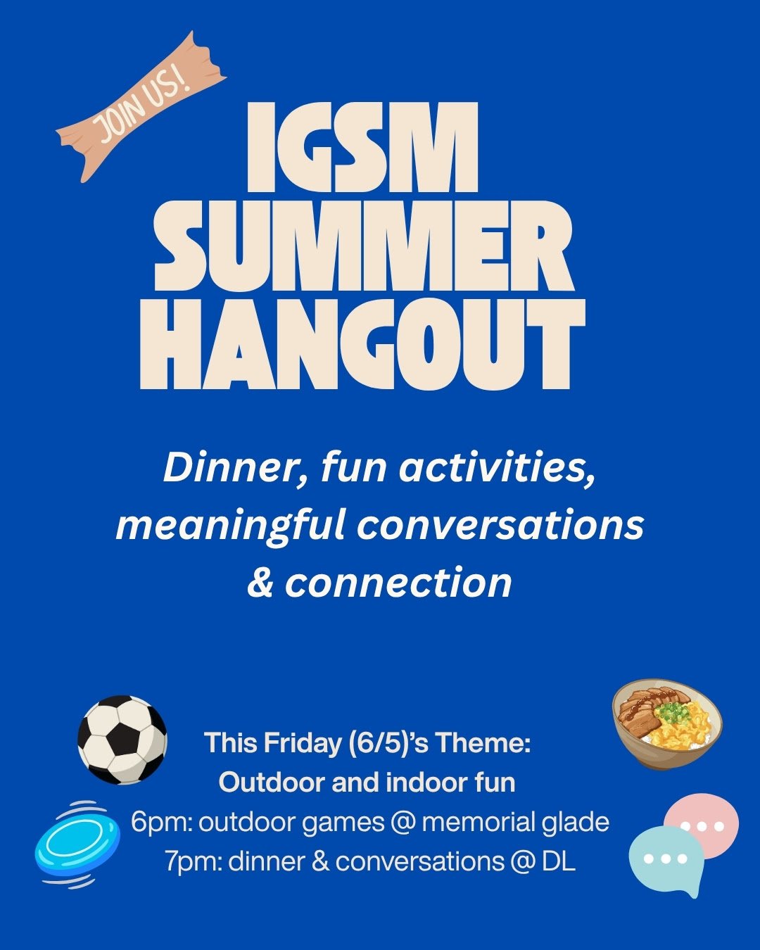 IGSM Summer Hangout