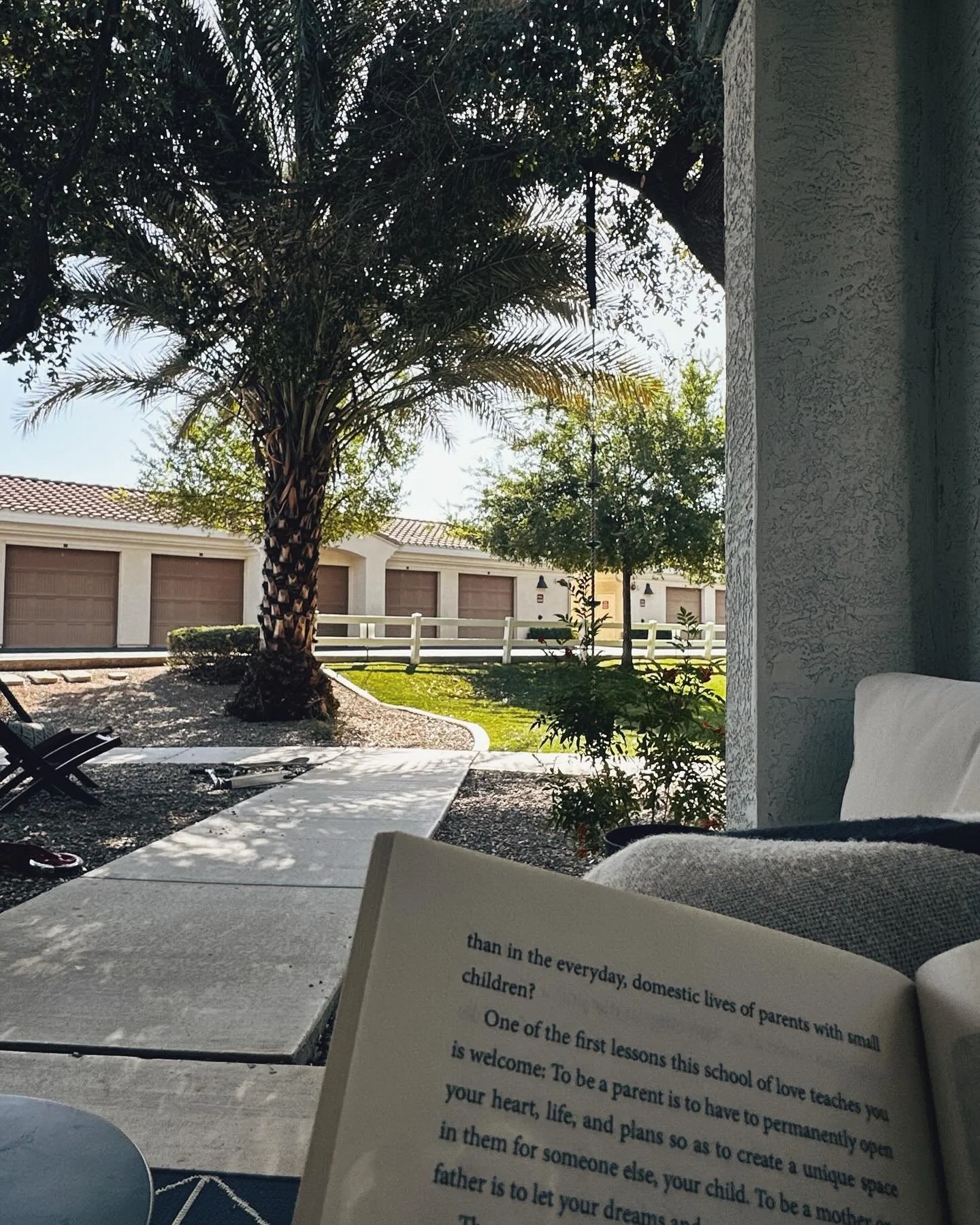 scenes from the spring (as summer arrives). 🍃

-porch sitting.
-i turned forty.
-baptized two of our babies &amp; my baby sister.
-was celebrated by the sweetest friends in 90s style.
-more porch sitting.
-visits from dear friends.
-trying new (old)