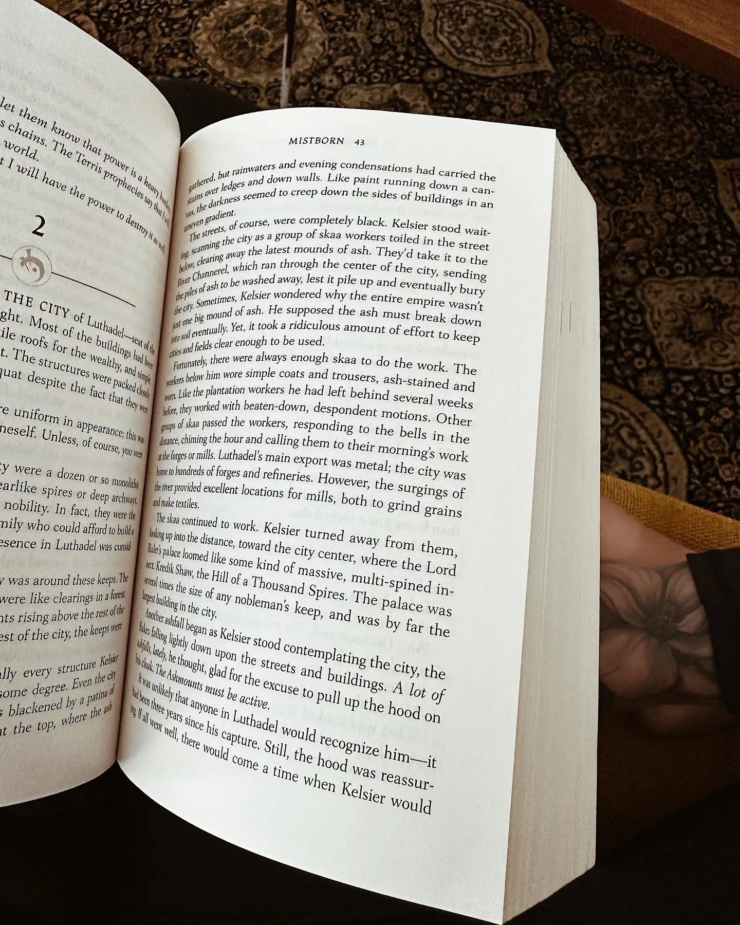 so often
life flies along
and I find myself
moving to a tempo
too quick&mdash;

I crave a slower rhythm.

I force myself
to sit, and soak
in pages&mdash;
and ignore the beat
for just a bit.

in stillness, I find the reset.

&mdash;
also, I have offic