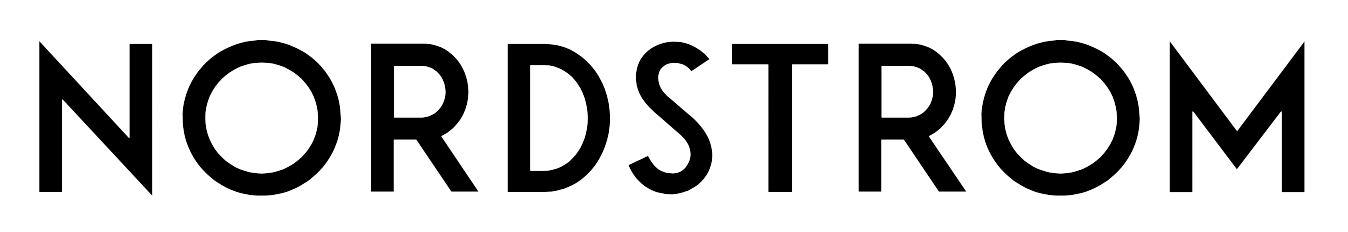 Nordstrom logo in black text on a white background