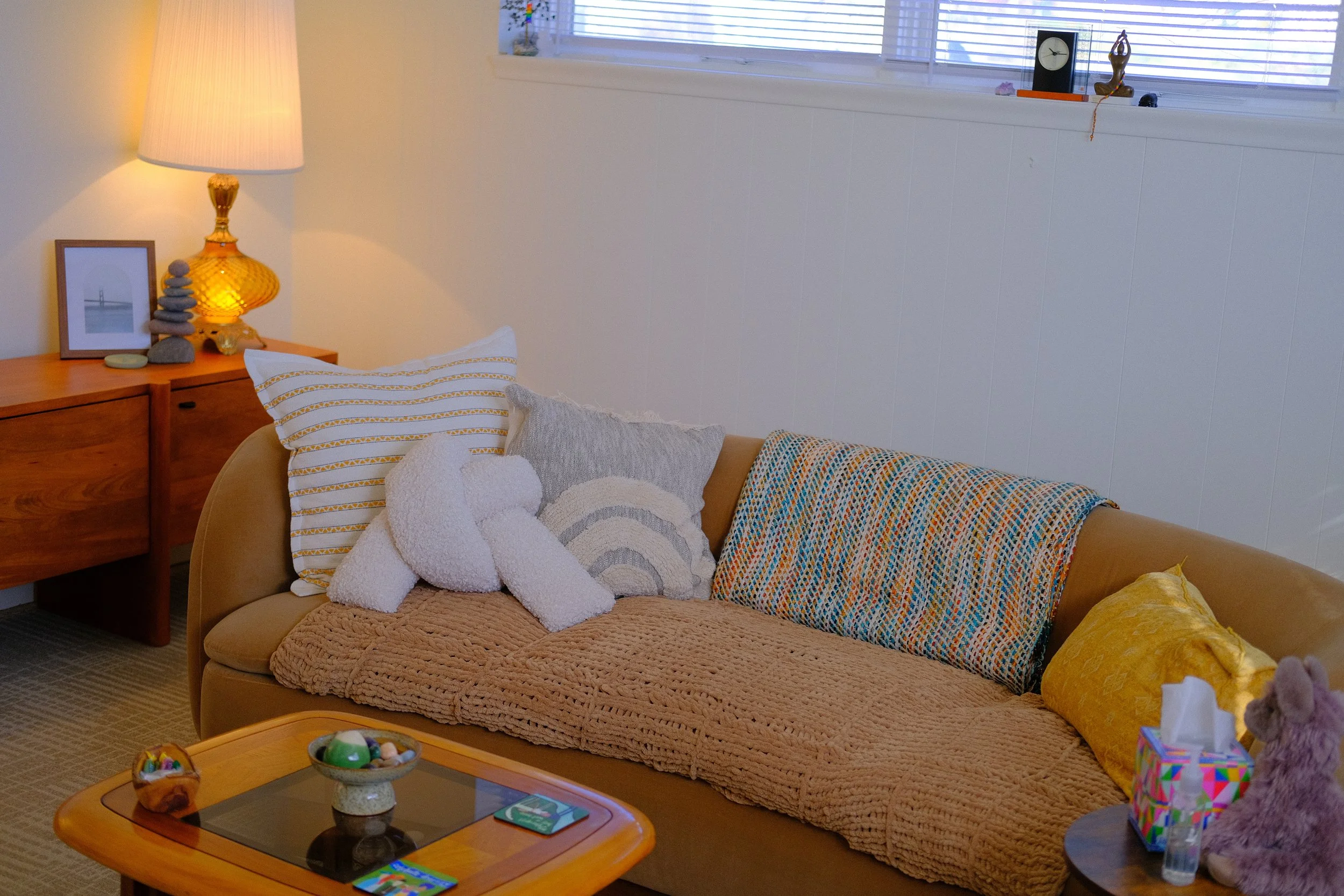 Therapy office space at The Mental Hug in Kansas City, Missouri