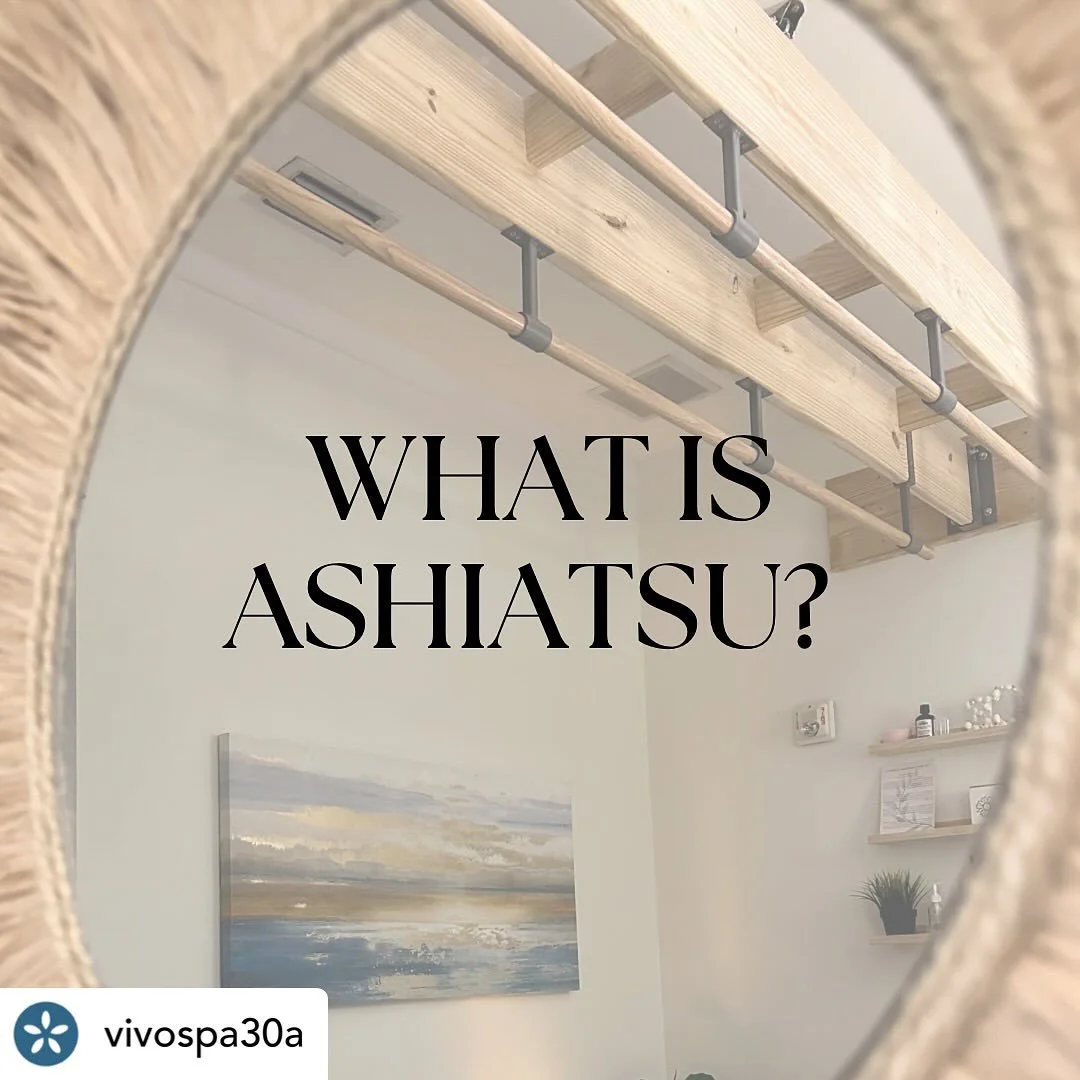 Posted @withregram &bull; @vivospa30a Have you heard of Ashiatsu massage? 
This ancient barefoot technique uses the therapist&rsquo;s feet and bodyweight to deliver deep, even pressure that melts away muscle tension while keeping every movement slow,