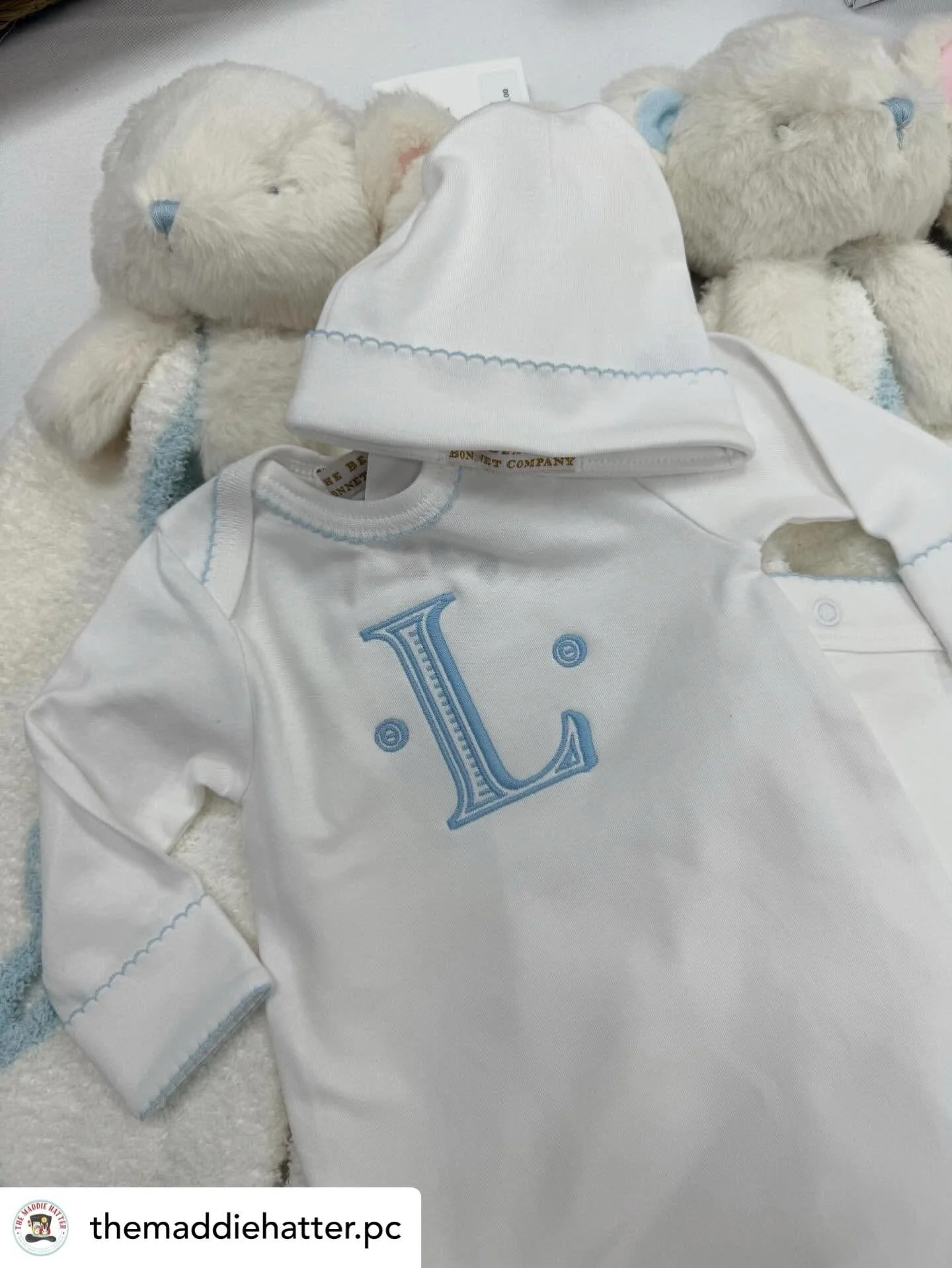 Get @reshare_app &bull; @themaddiehatter.pc Imagine having a closet full of a curated collection for your new bundle. We offer baby registry to help your loved ones choose the perfect gifts.