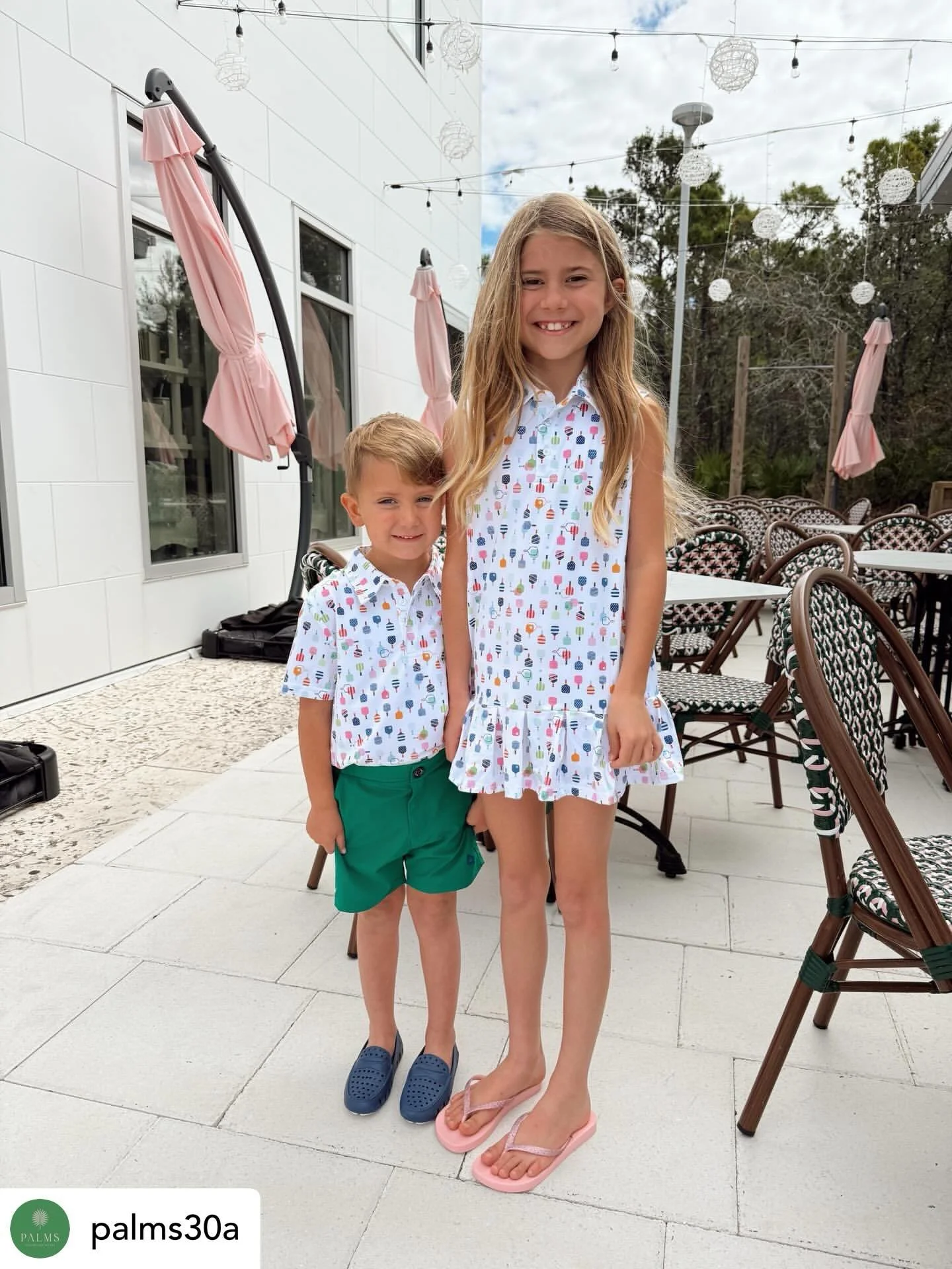 Get @reshare_app &bull; @palms30a The cutest sibling set just dropped 💫 Grab yours before it&rsquo;s gone!