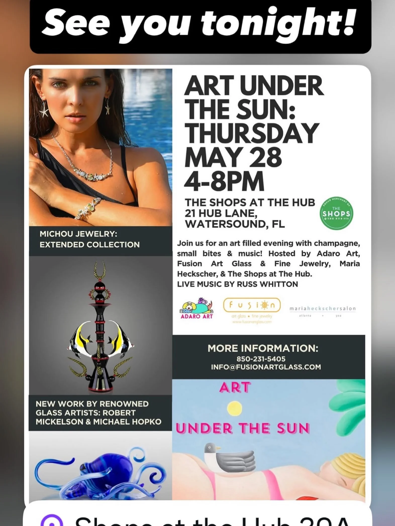 Happening now. 4-8pm