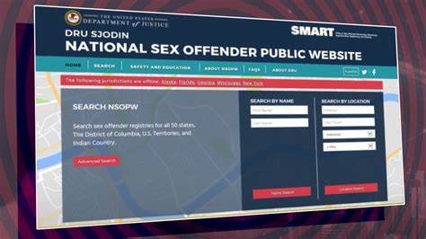 Image of National Sex Offender Registry site - Unlawful Sexual Behavior - Colorado Criminal Defense Attorney