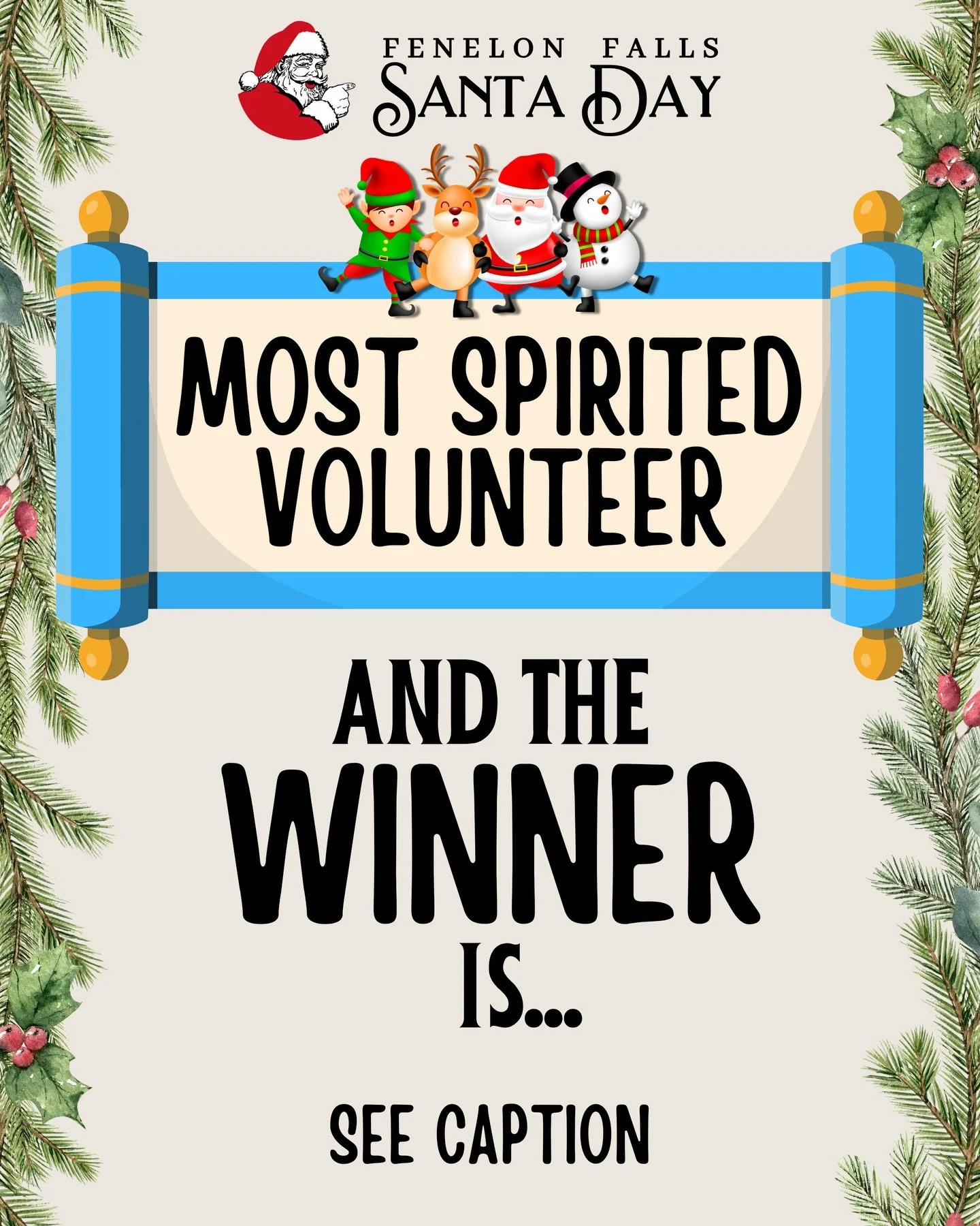 🎉 MOST SPIRITED VOLUNTEER AWARD 🎉
We&rsquo;re happy to announce that this year&rsquo;s winner is&hellip; Hank Williams of Fenelon Falls! 🙌

Hank brought incredible energy and true Mario-style spirit to the parade in the giant Mario costume &mdash;