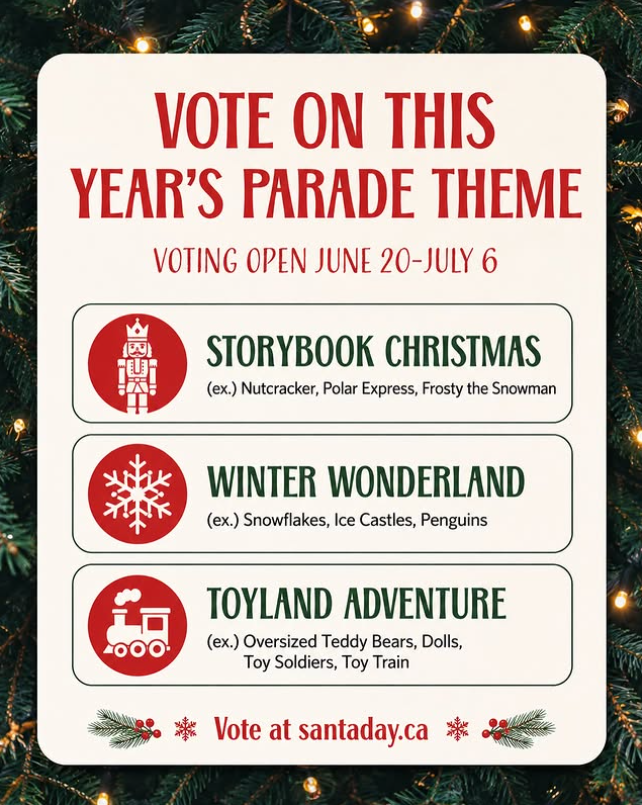 2026 Parade Theme VOTE