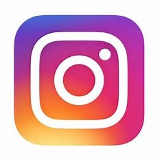 Instagram app logo with a multicolor gradient background