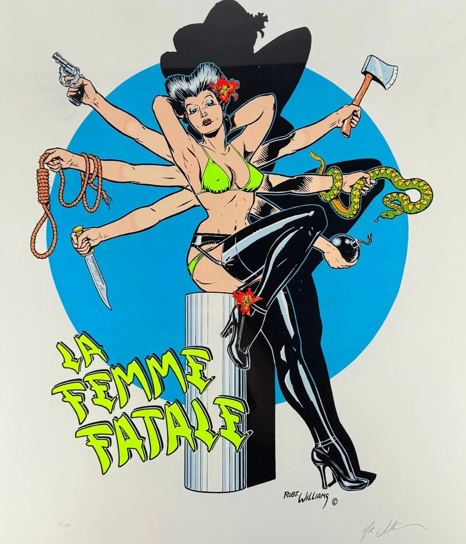 La Femme Fatale by Robert Williams