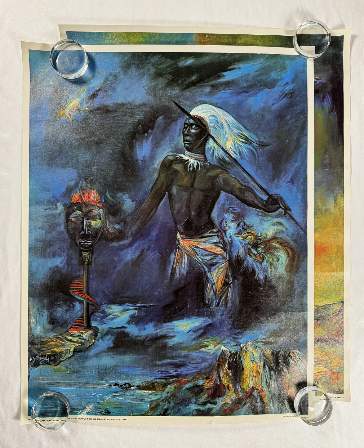 Gustave Alhadeff "Heritage" and "Birth of Africa"