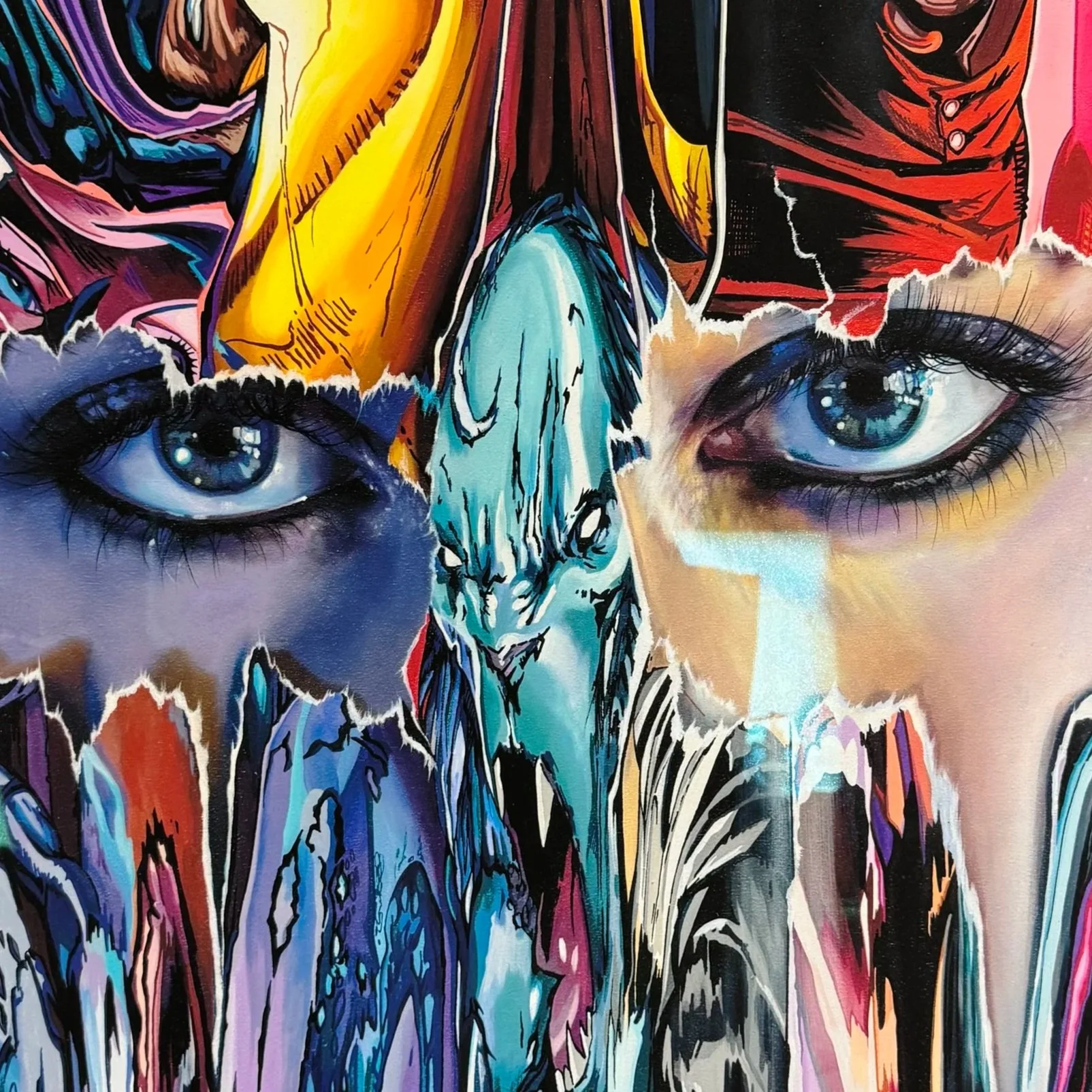 Sandra Chevrier "La Cage, éclairer le gris" Signed Framed Print