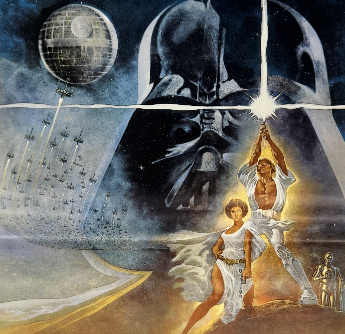 SOLD - Star Wars 1977 Original Locandina Poster