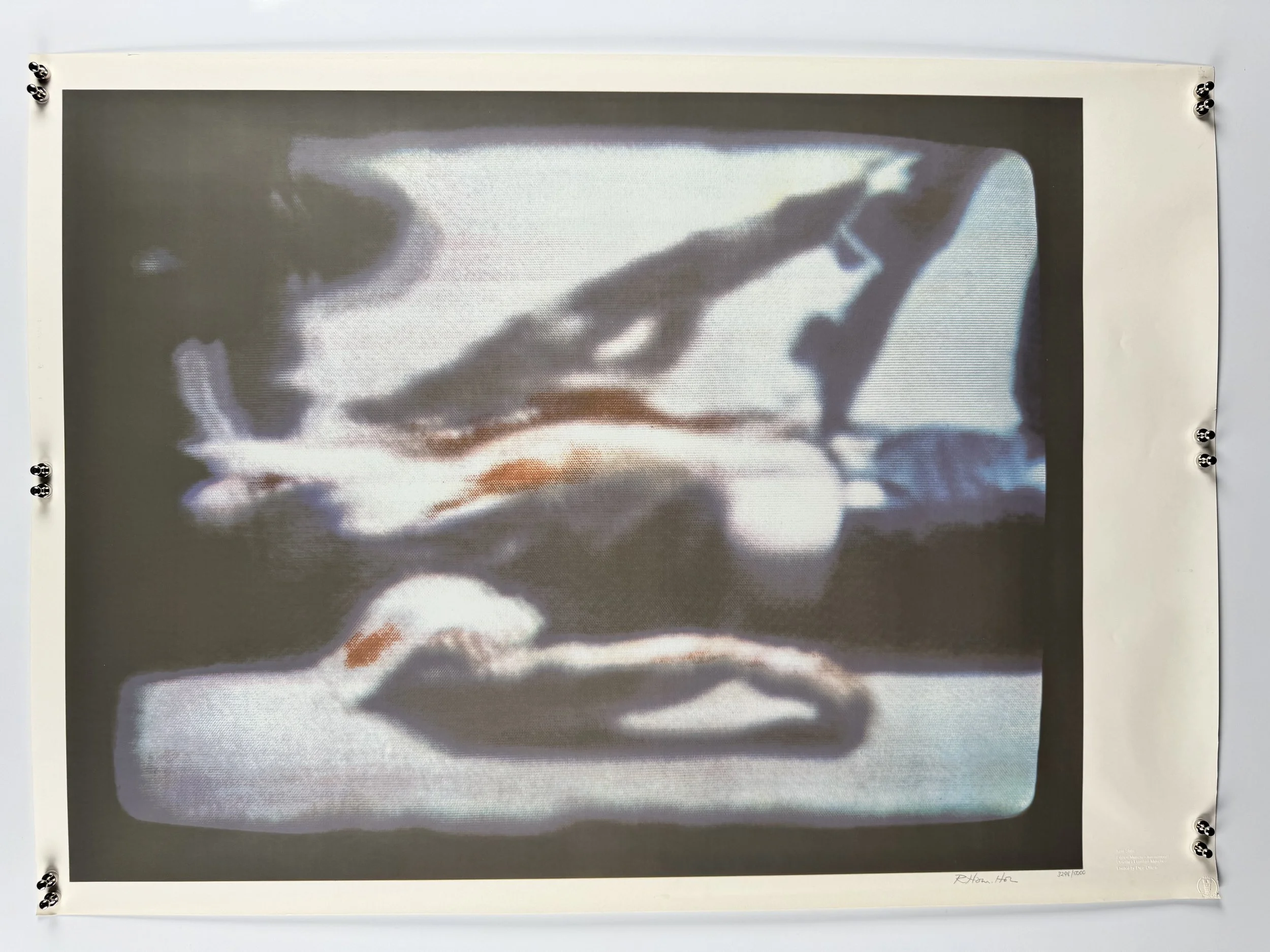 Richard Hamilton Kent State 1970 Signed Publisher Proof Limited Edition Screenprint