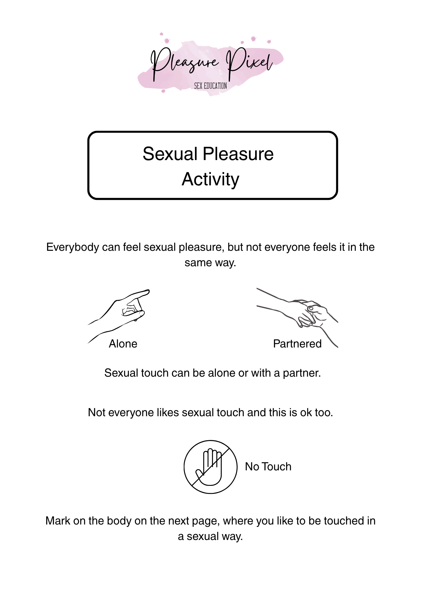 Sexual Pleasure Activity