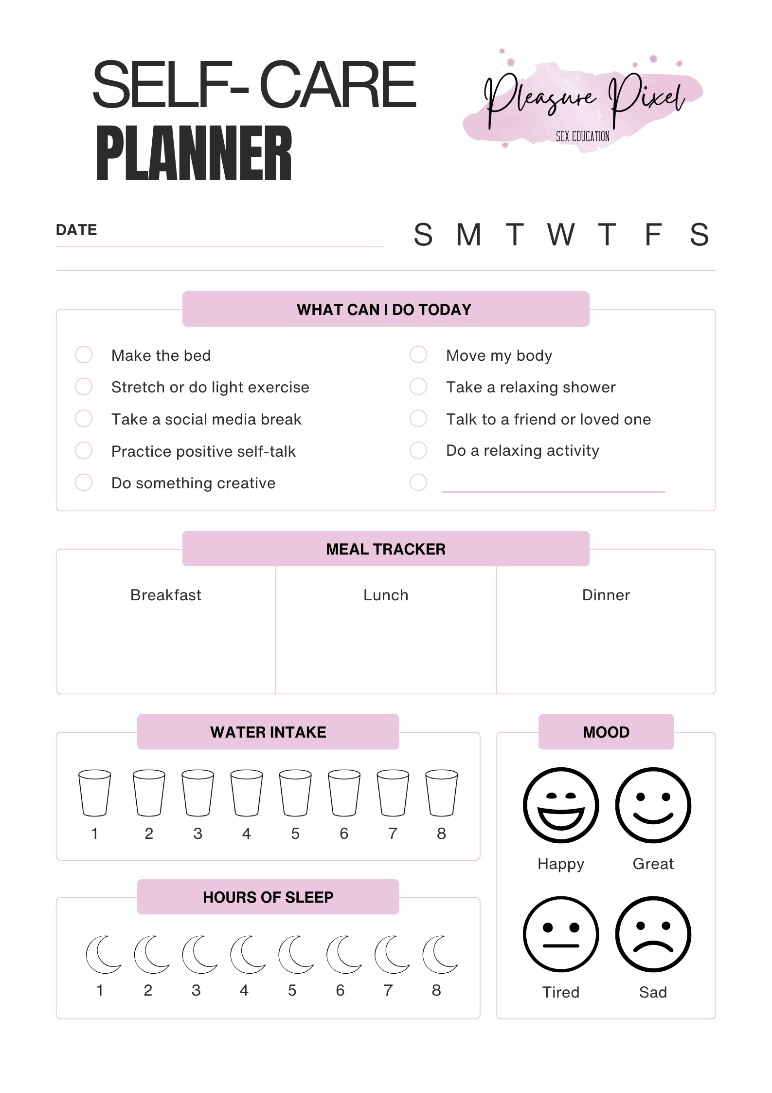 Pink Black and White Simple Self-Care Planner A4.png