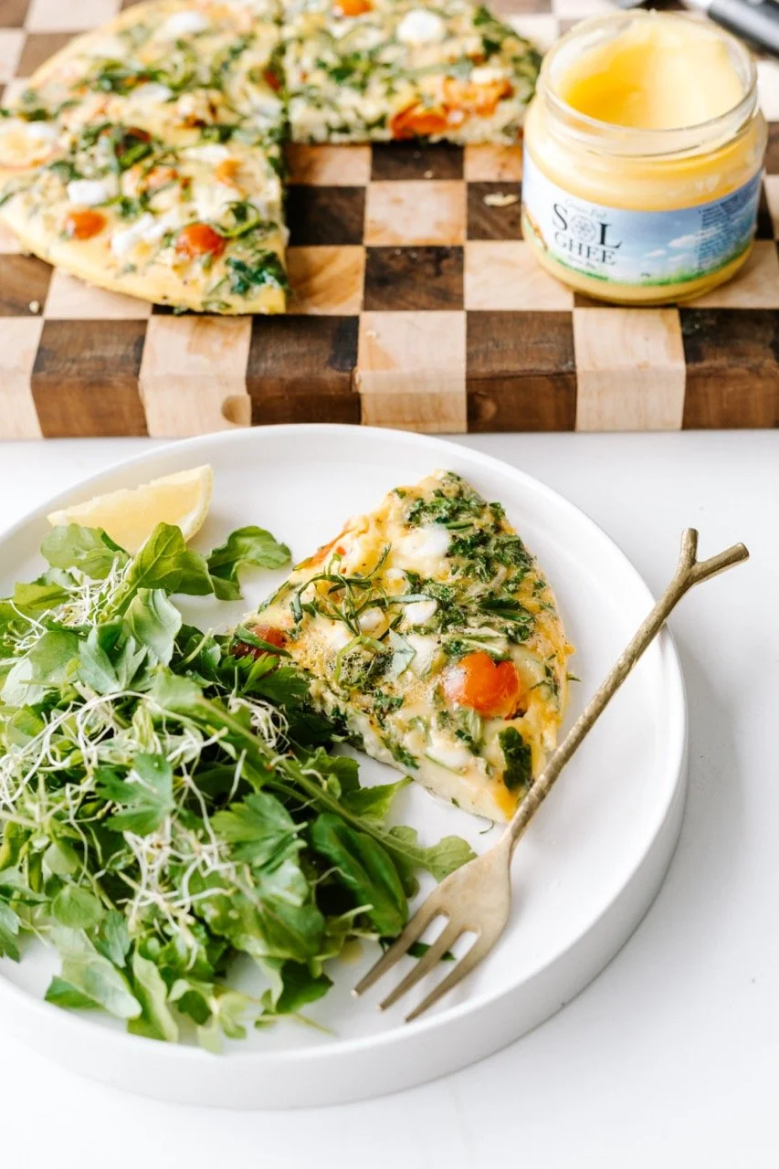 Sol Organics_Ghee_Cherry Tomato and Rocket Frittata_Recipe_2.jpeg