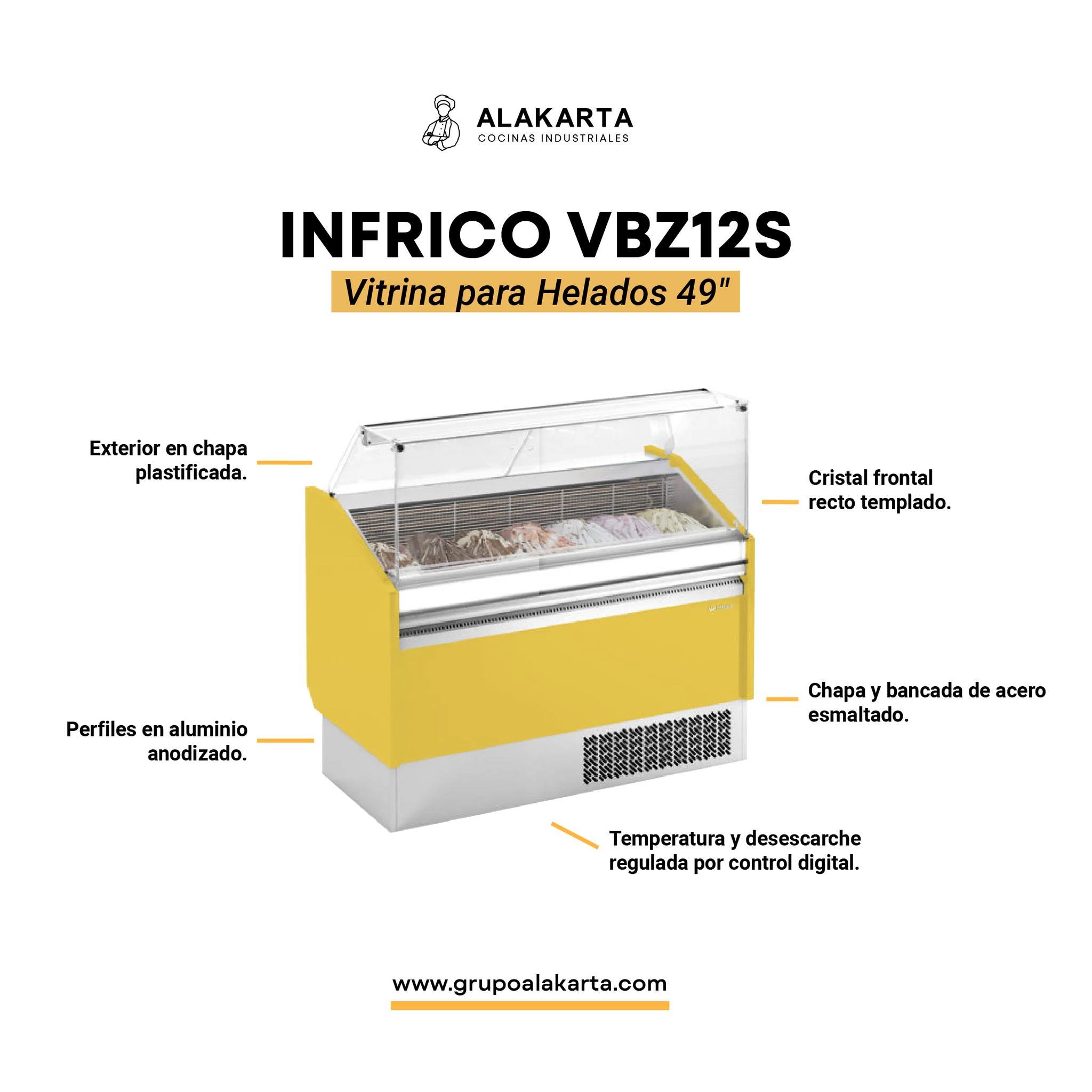 Conoce nuestra vitrina perfecta para helados.🍦

*Los colores de la vitrina pueden cambiar, pregunte por ellos
- Capacidad:
7.41 pies&sup3;
1/3 HP
6.8 AMPS
115V/60/1F
- Dimensiones: 1250 x 670 x 1215 mm

&iexcl;Cotiza tu producto!
🛒 Compra en nuestr