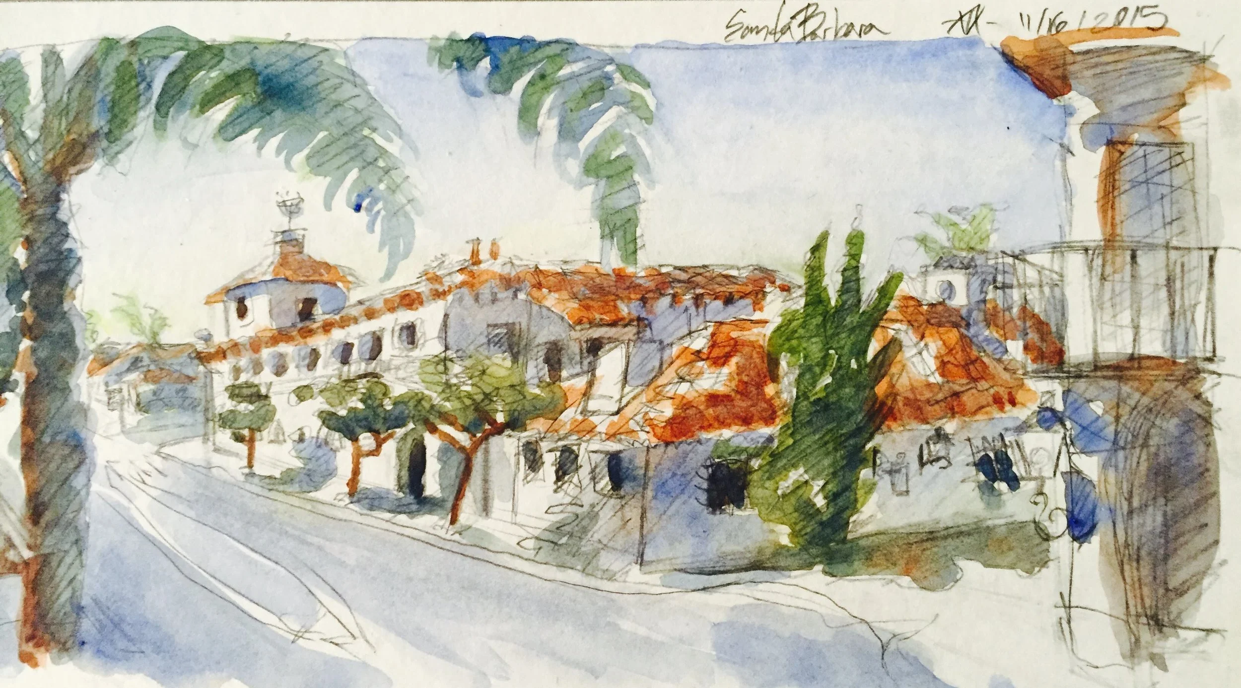 State Street, Santa Barbara, CA USA 2016