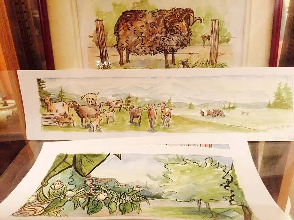 Using my photographs from the family farm to keep challenging myself. Carnation, WA USA 2016