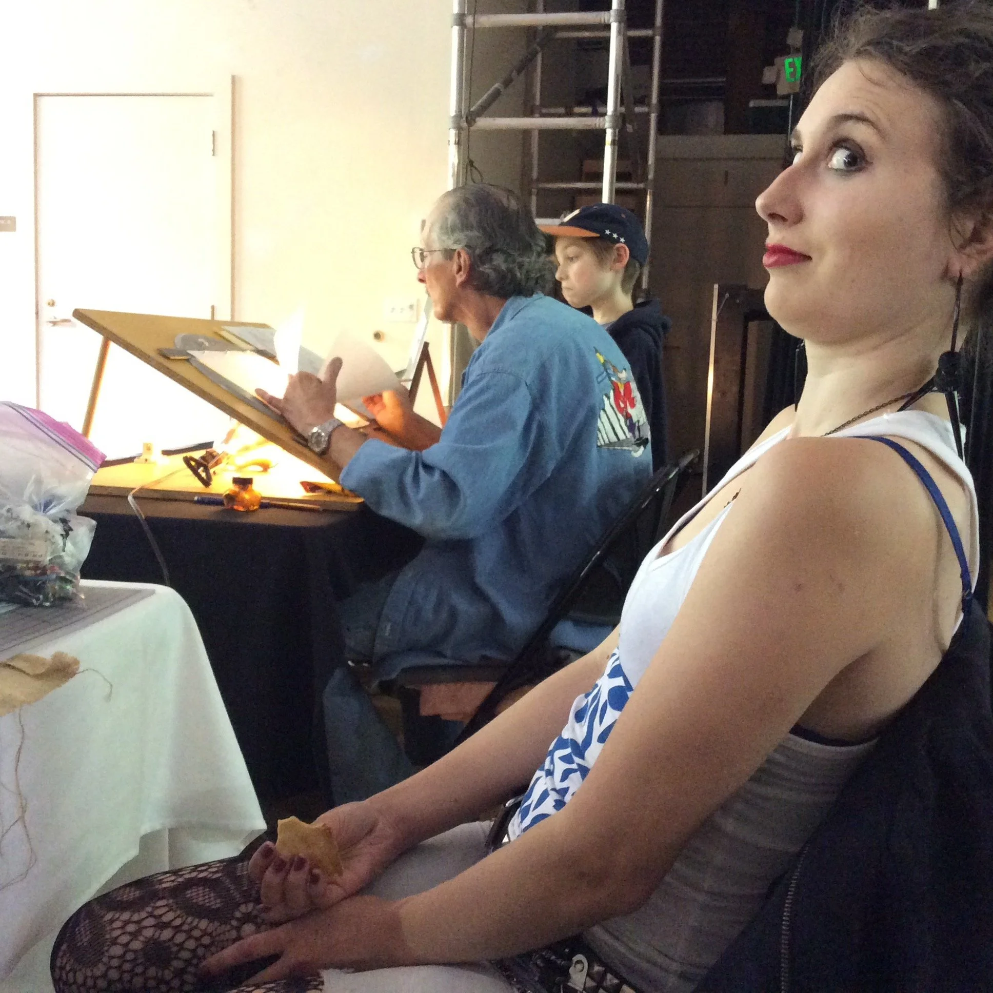 Entering the comic world as a storyteller and artist in 2015 at an Animation Expo. I had been invited to participate by Professor and Animator, Tony White. Seattle, WA USA