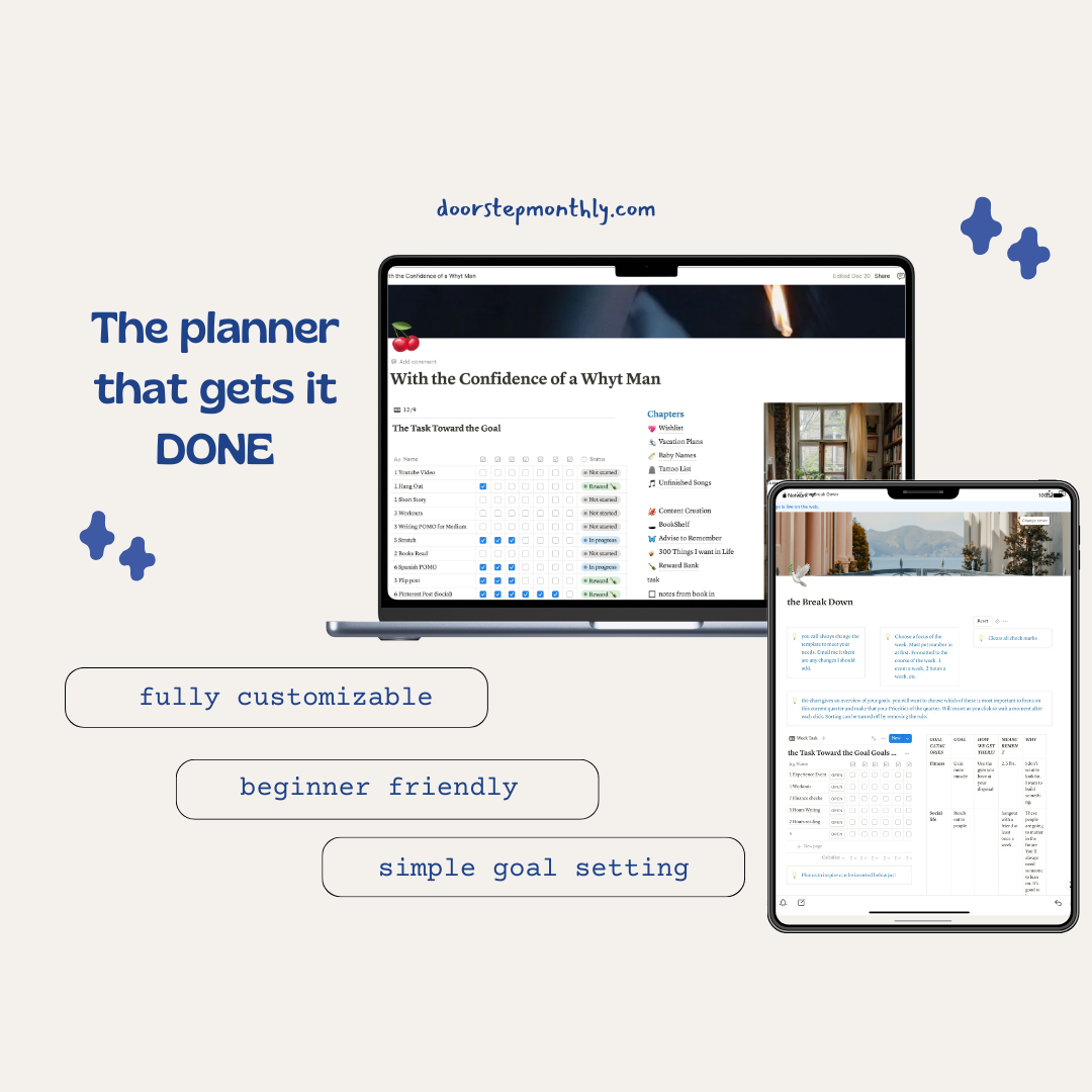 The Break Down Planner
