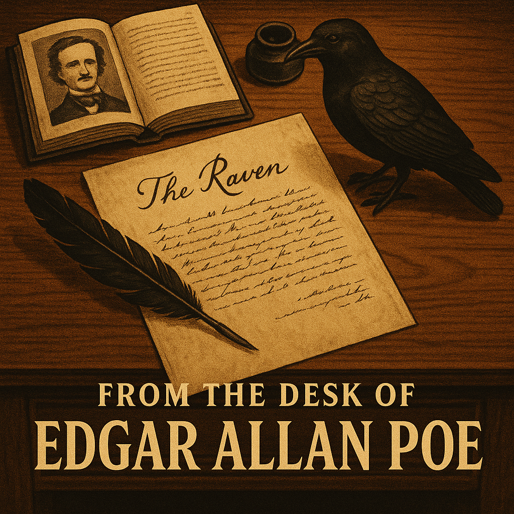 From The Desk of Edgar Allen Poe