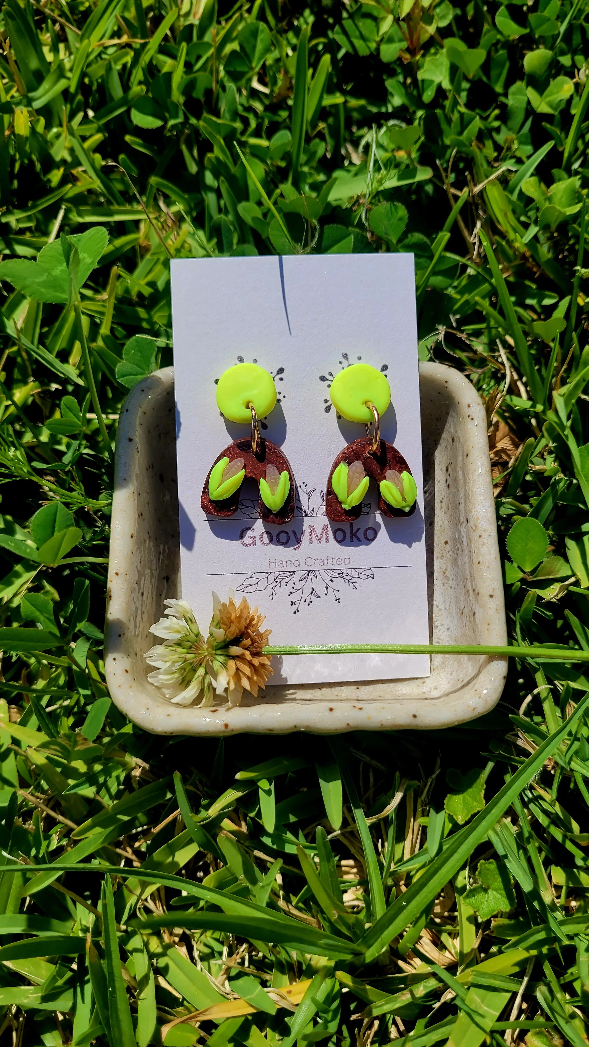 Sweet Corn Drop Earrings