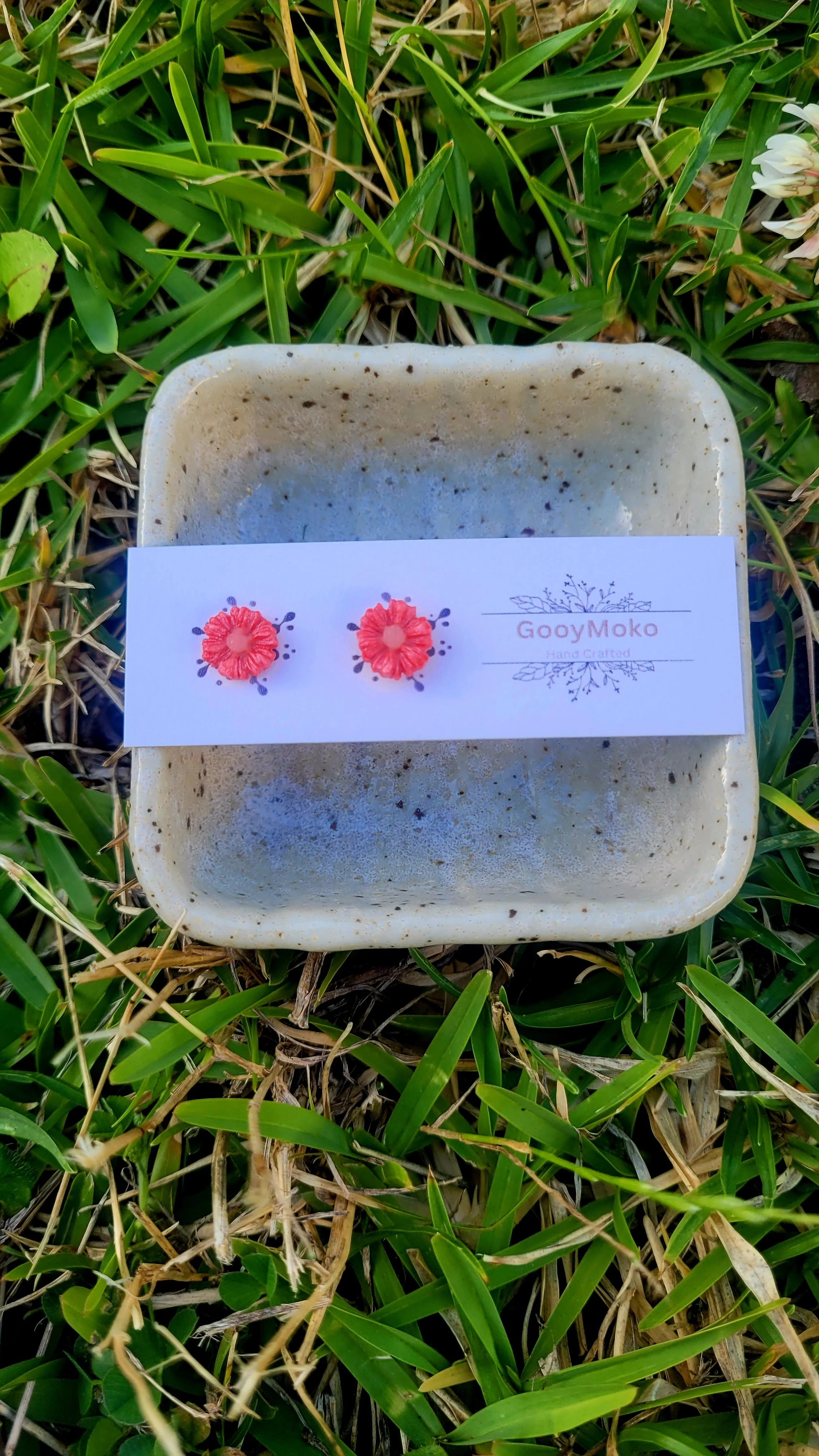 Flower Blossom Stud Earrings