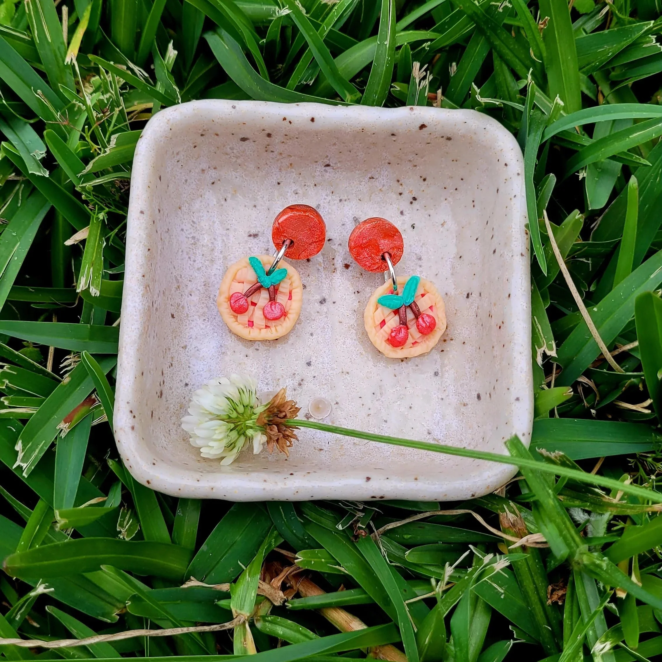 Cherry Pie Drop Earrings