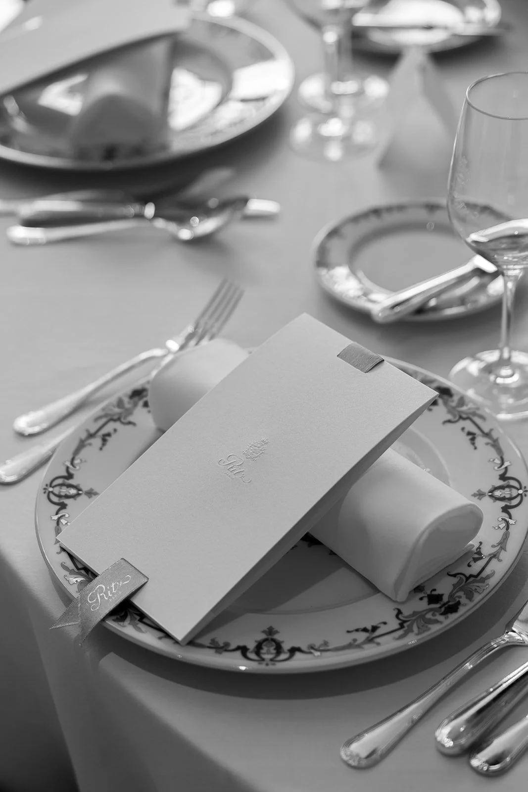 Fábio&amp;Jules-menu-card-design-ritz-dinner
