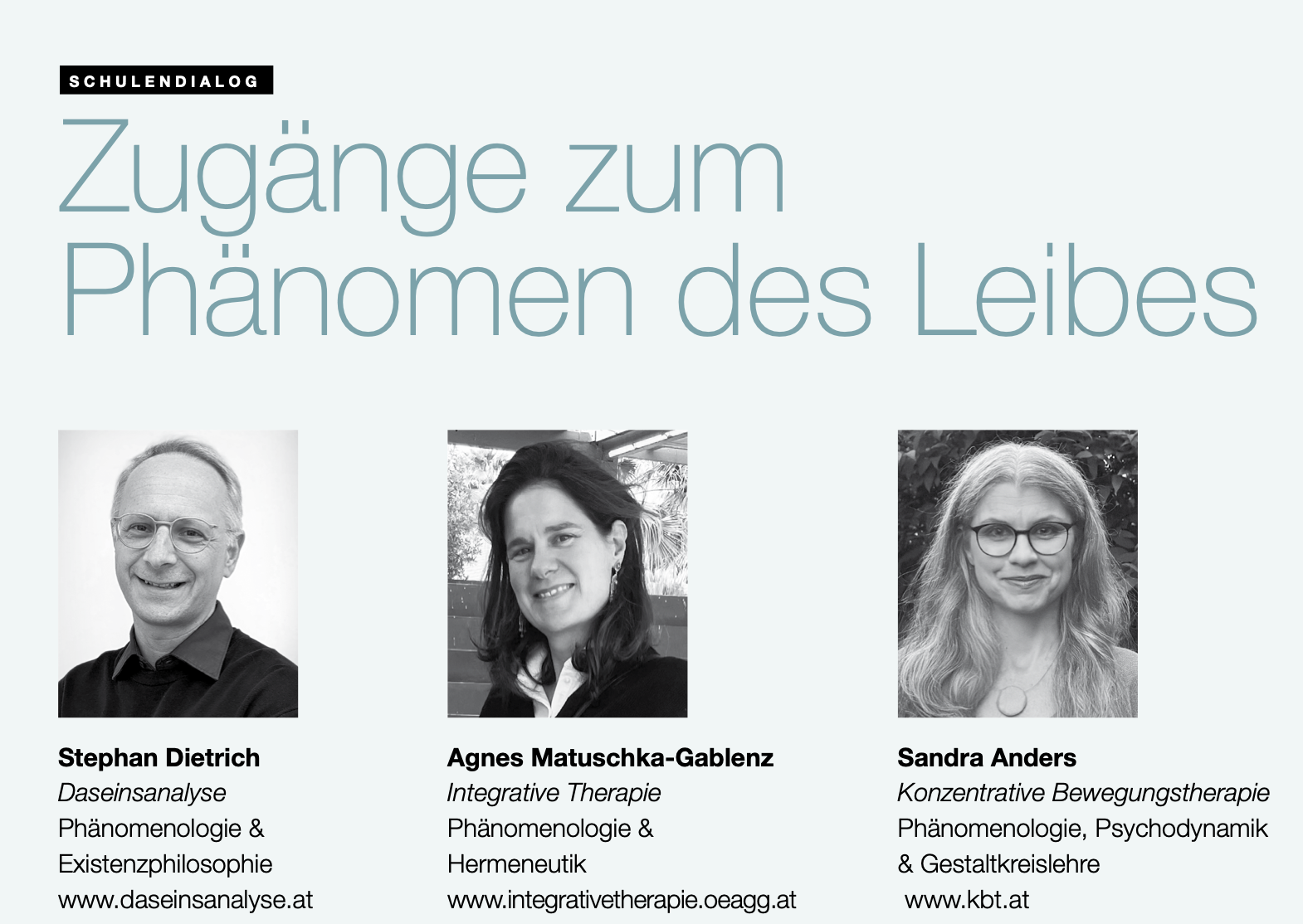 Schulendialog: Zugänge zum Phänomen des Leibes