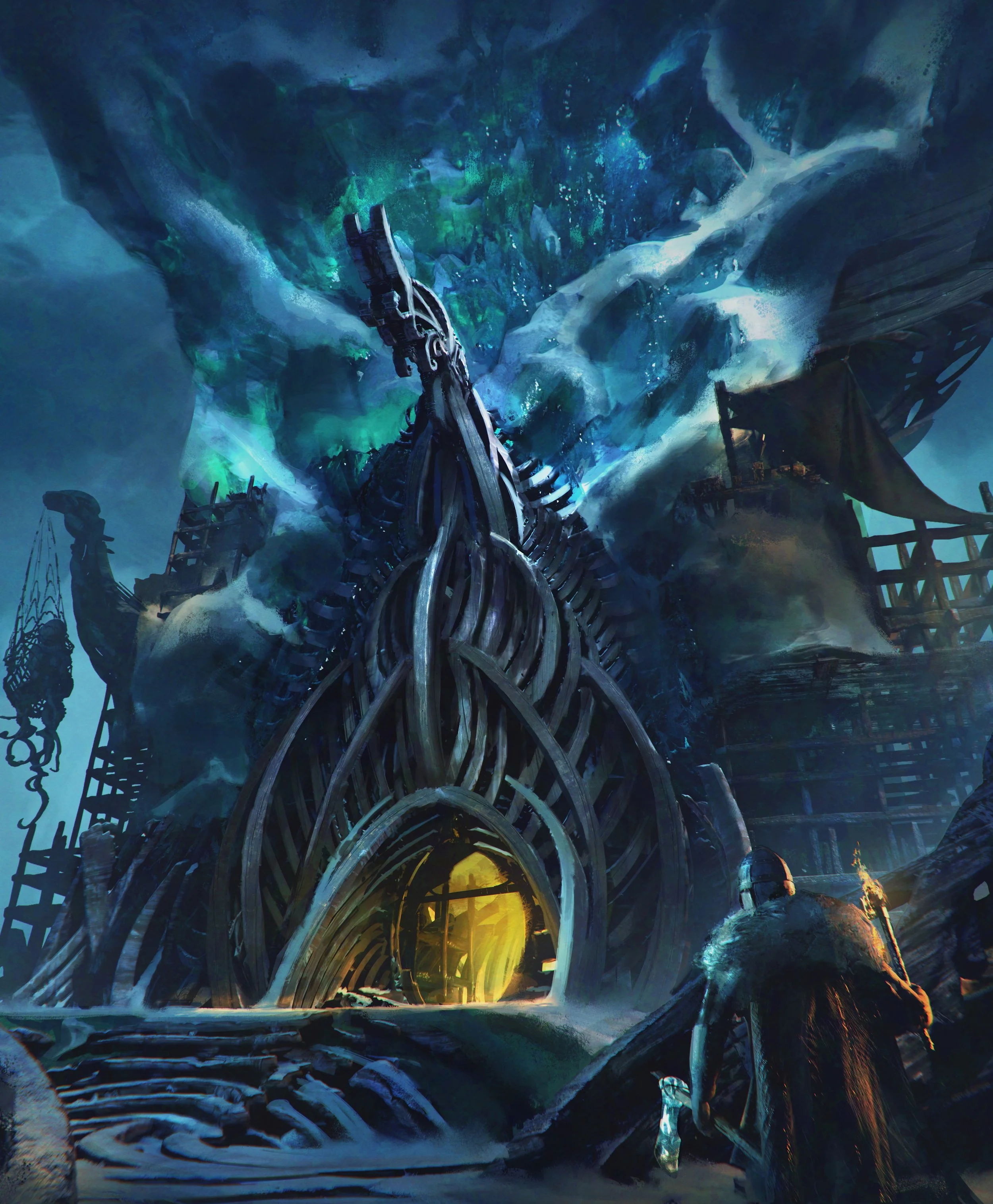 Reaching the end we encounter a Gate luring us in