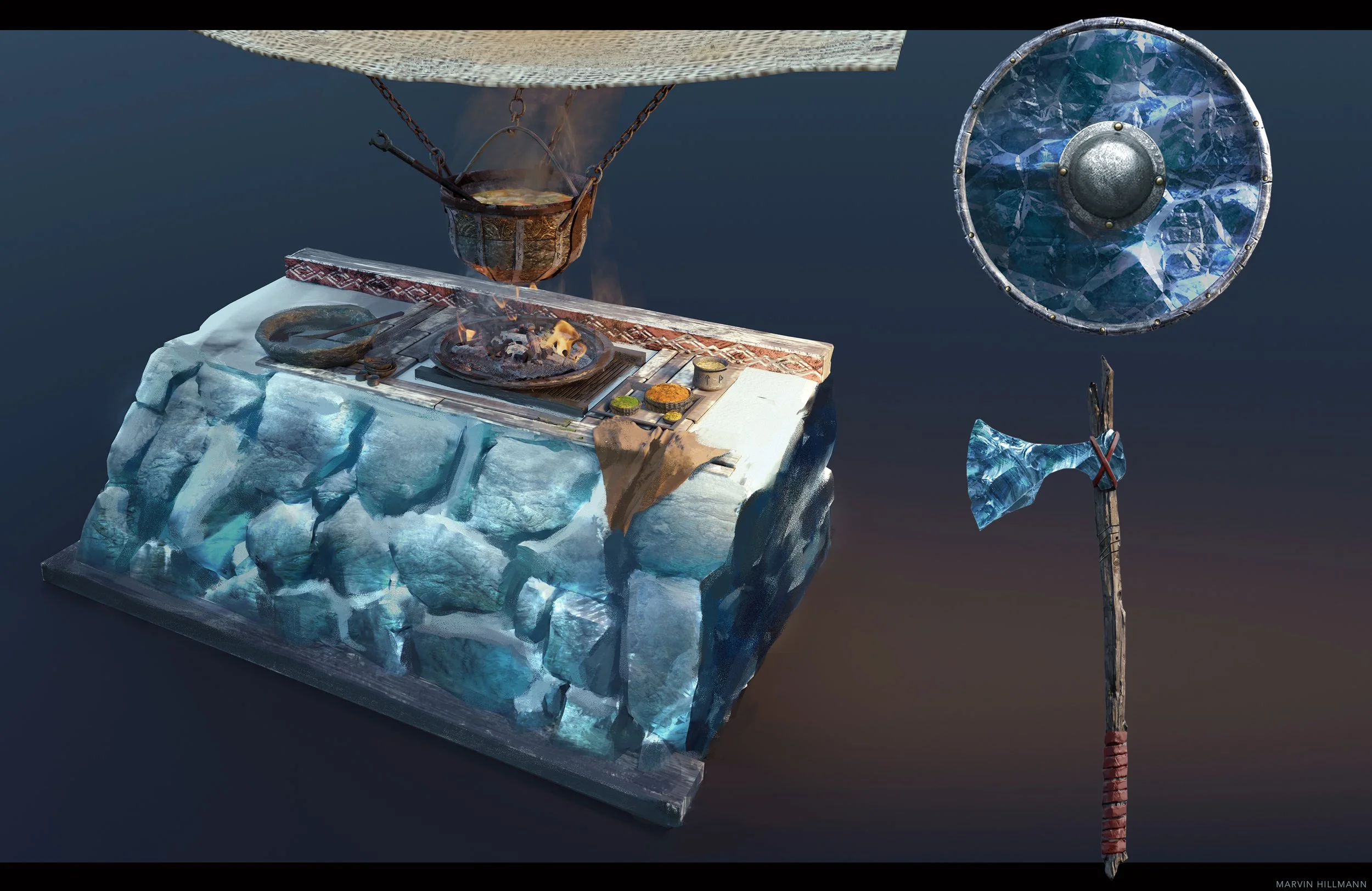 Interior Kitchen Close up