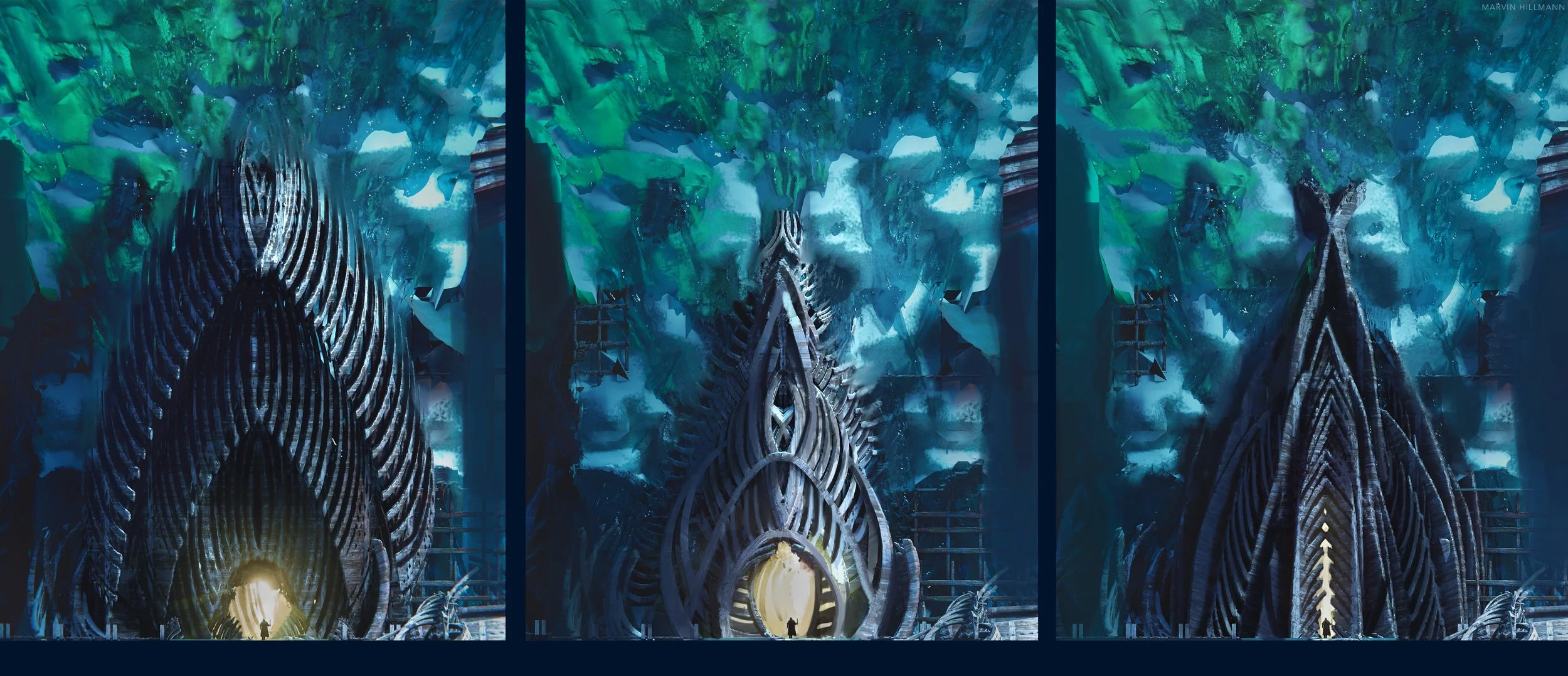 Gate Iteration of the overall Shape and Flow