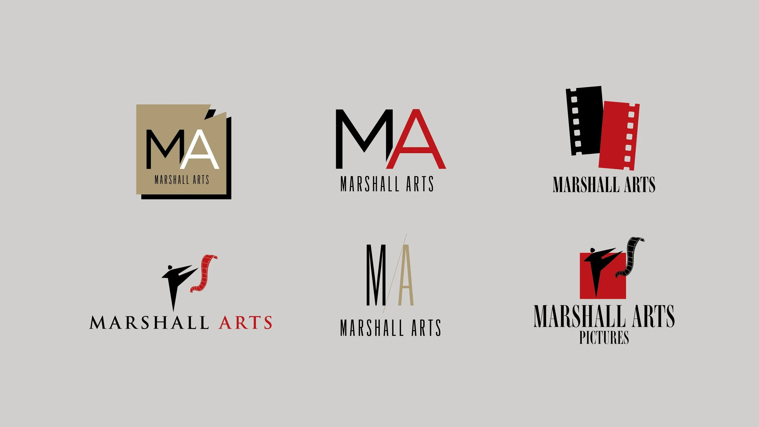 Logo design for Film Production Company, Marshall Arts