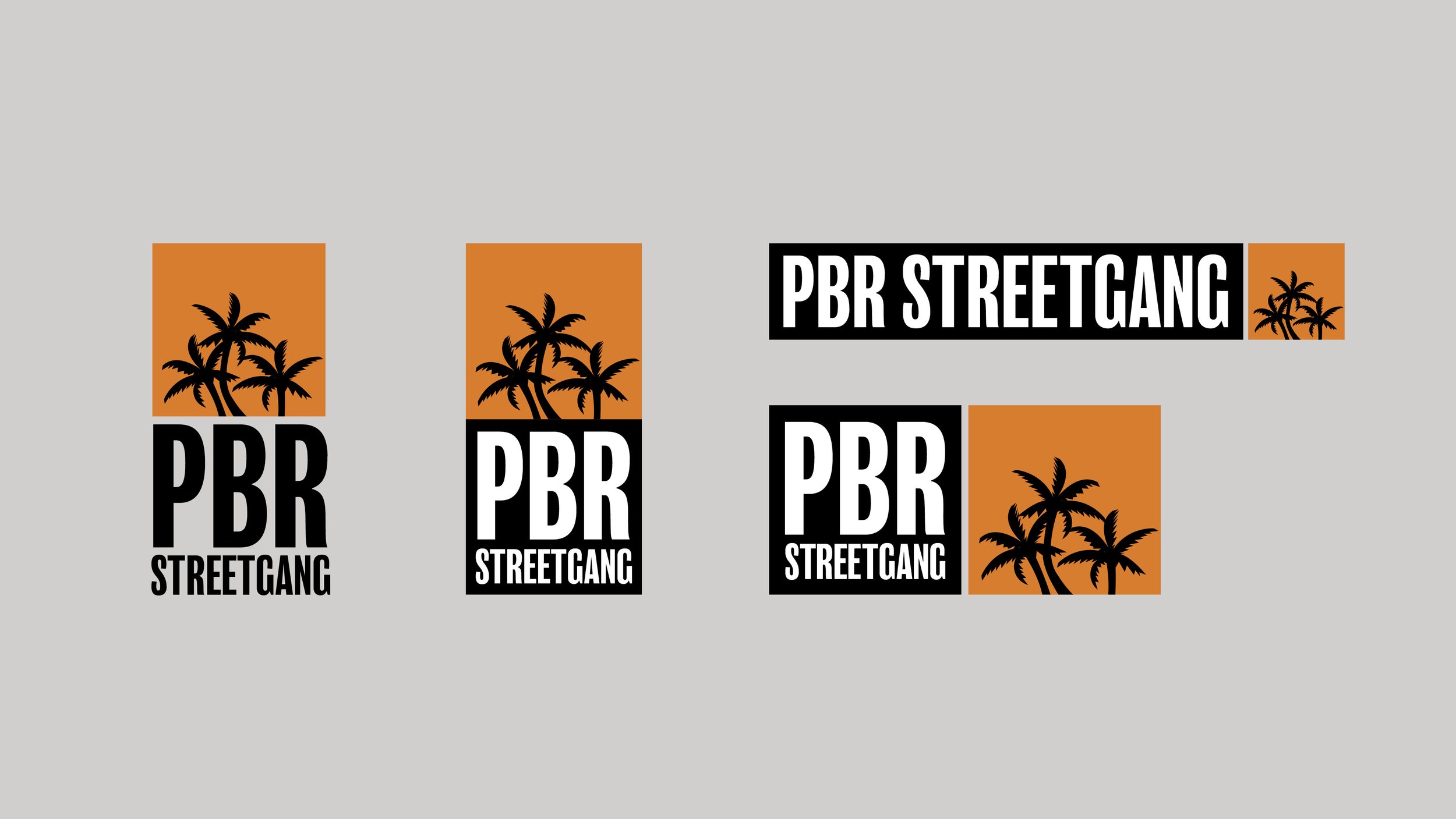Logo design for Film Production company, PBR Streetgang